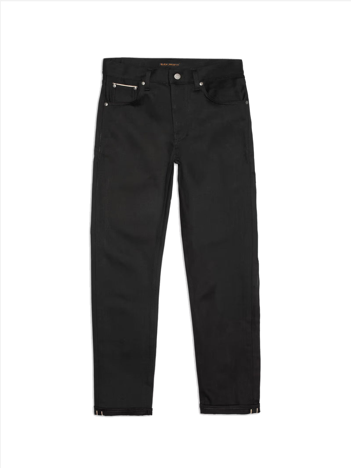 Nudie Jeans Co Solid Ollie Dry Black Selvage L32