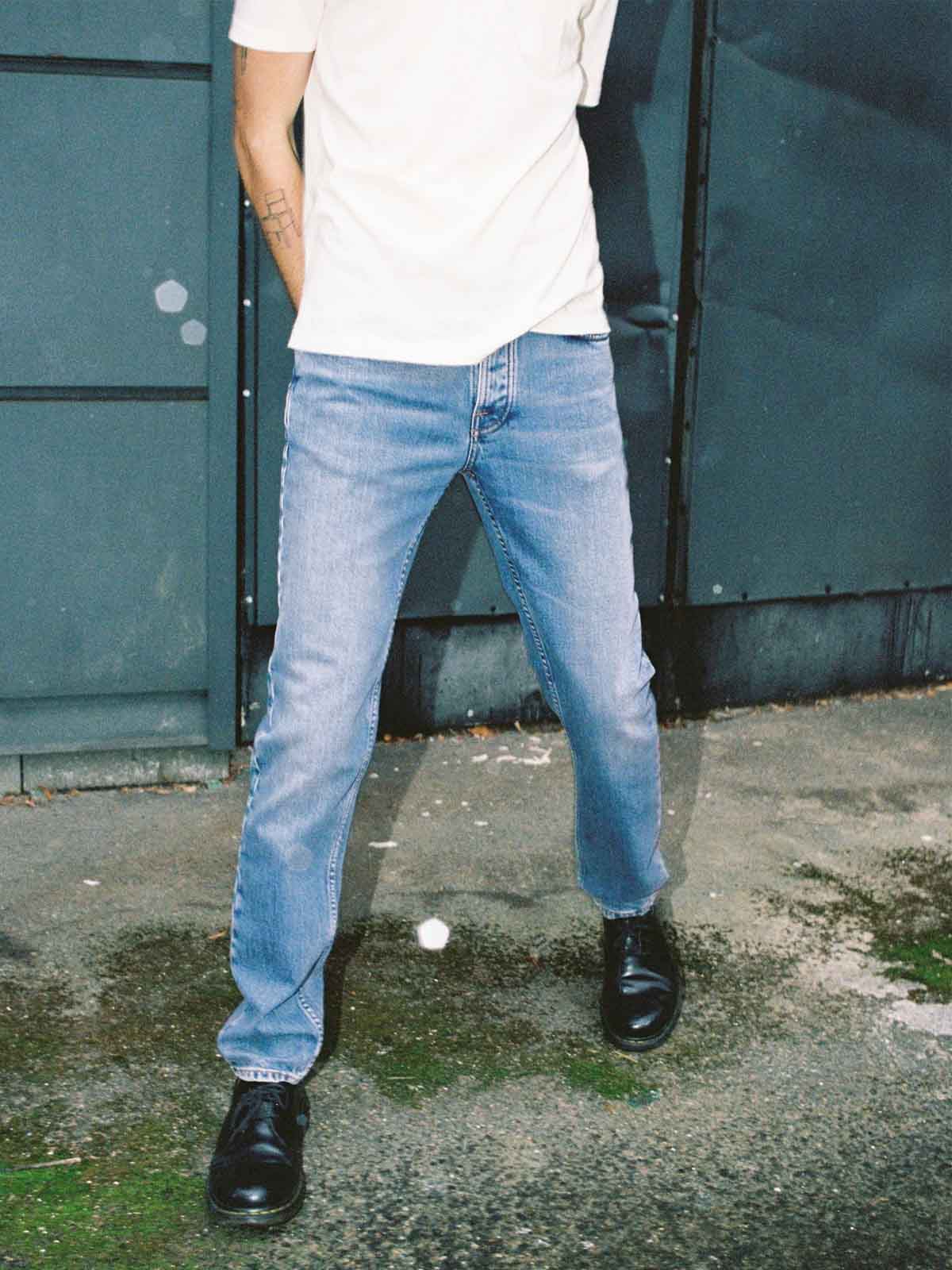Nudie Jeans Co Solid Ollie Worn Vintage L32