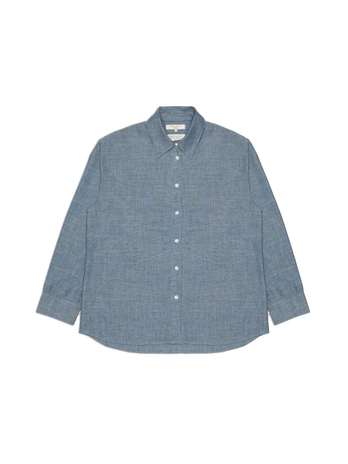 Nudie Jeans Co W's Daisy Chambray Western Shirt