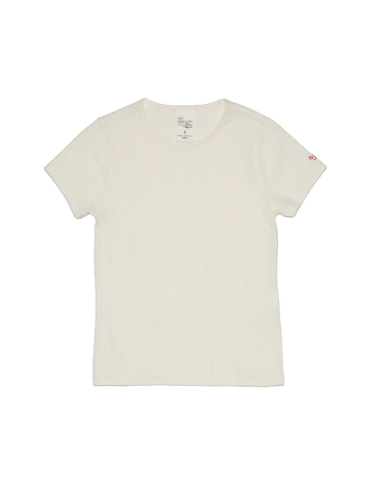 Nudie Jeans Co W's Eve T-Shirt Offwhite