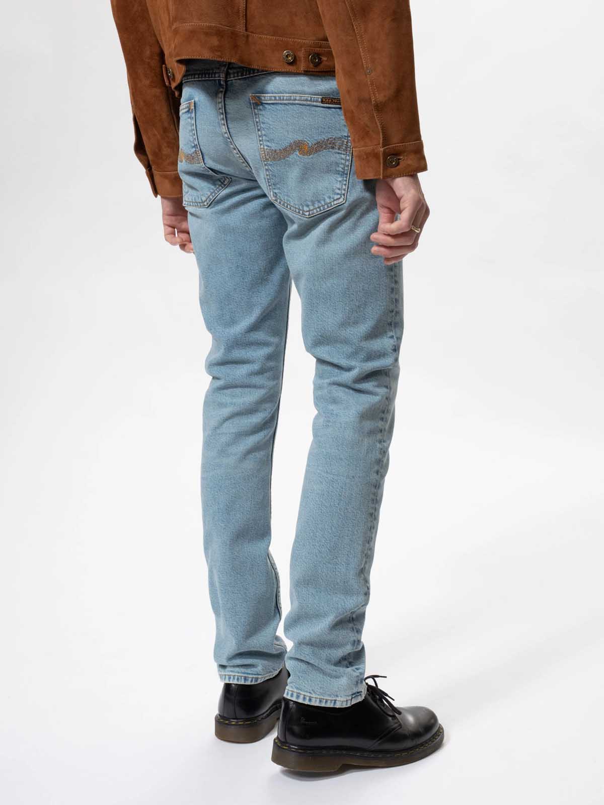 Nudie Jeans Co Lean Dean Blue Noise L30