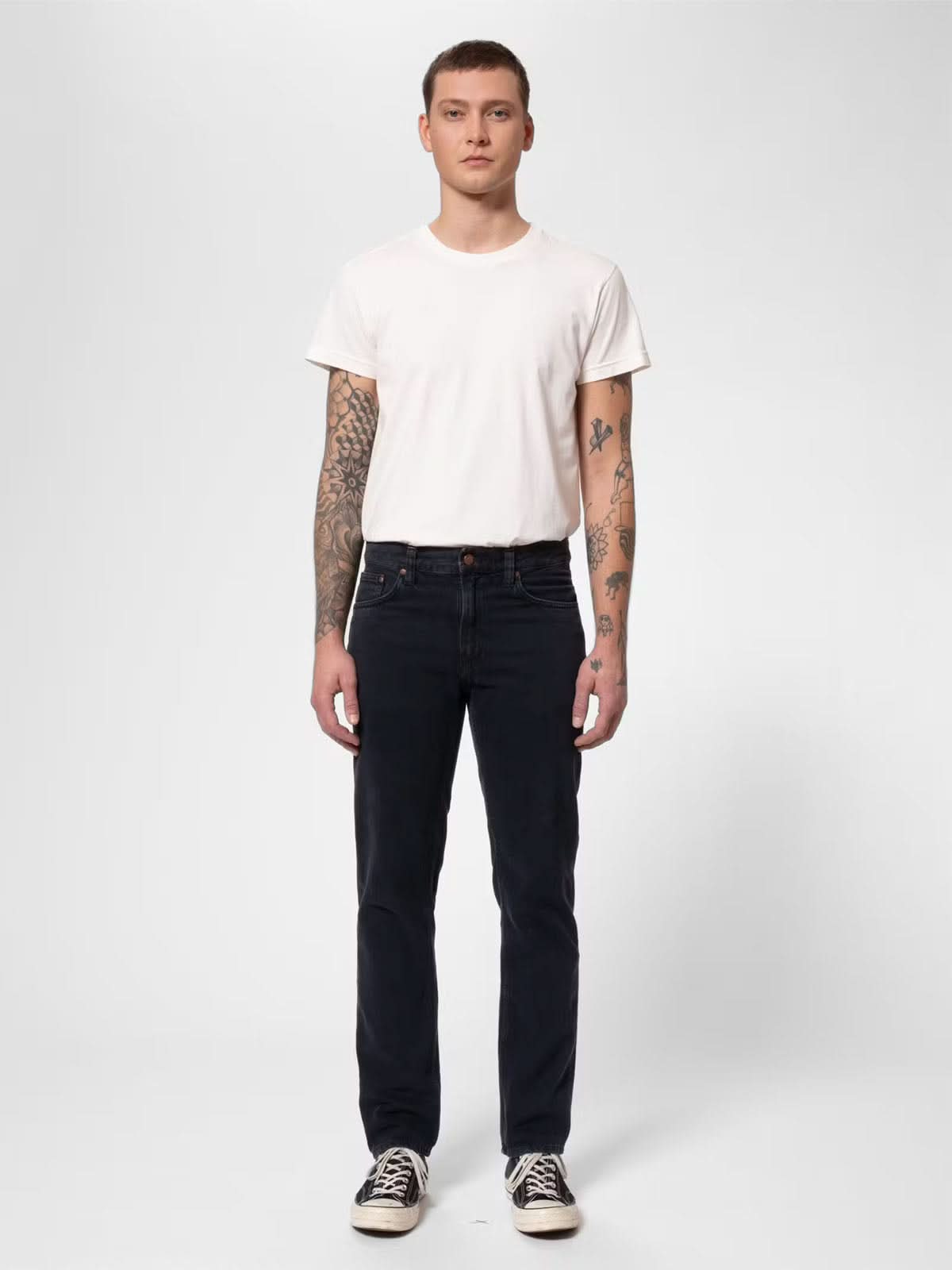 Nudie Jeans Co Gritty Jackson Black Forest L30