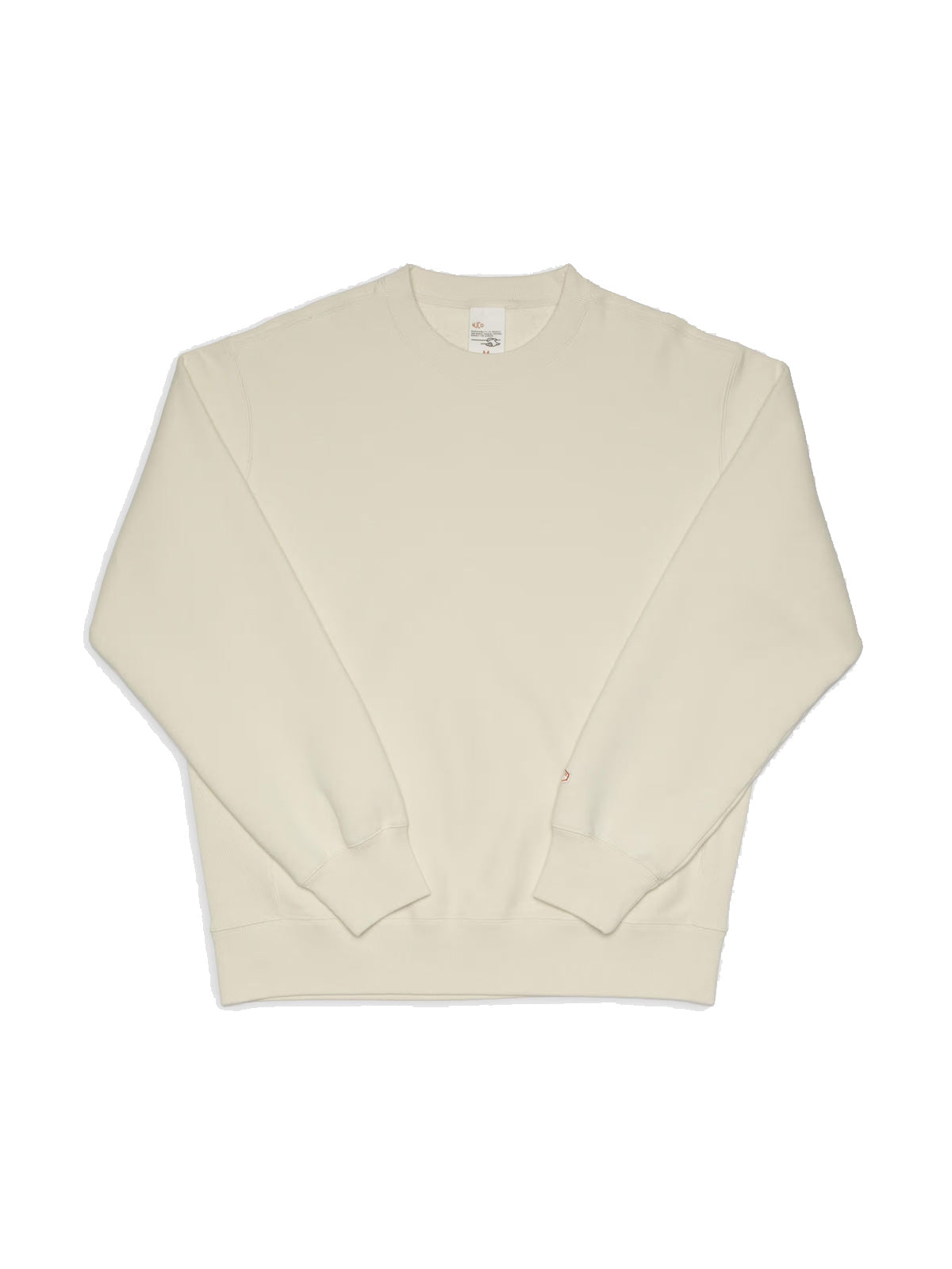 Nudie Jeans Co Hasse Crew Neck Ecru