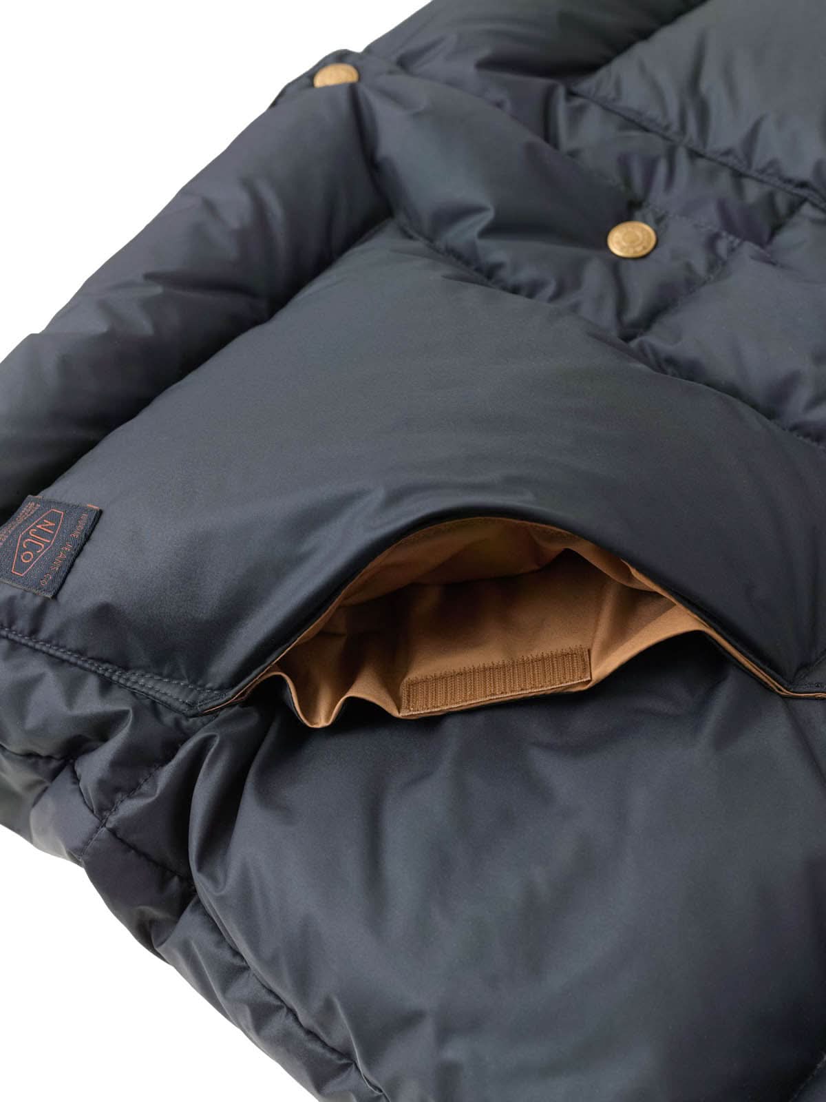 Nudie Jeans Co Kirk Puffer Vest Navy