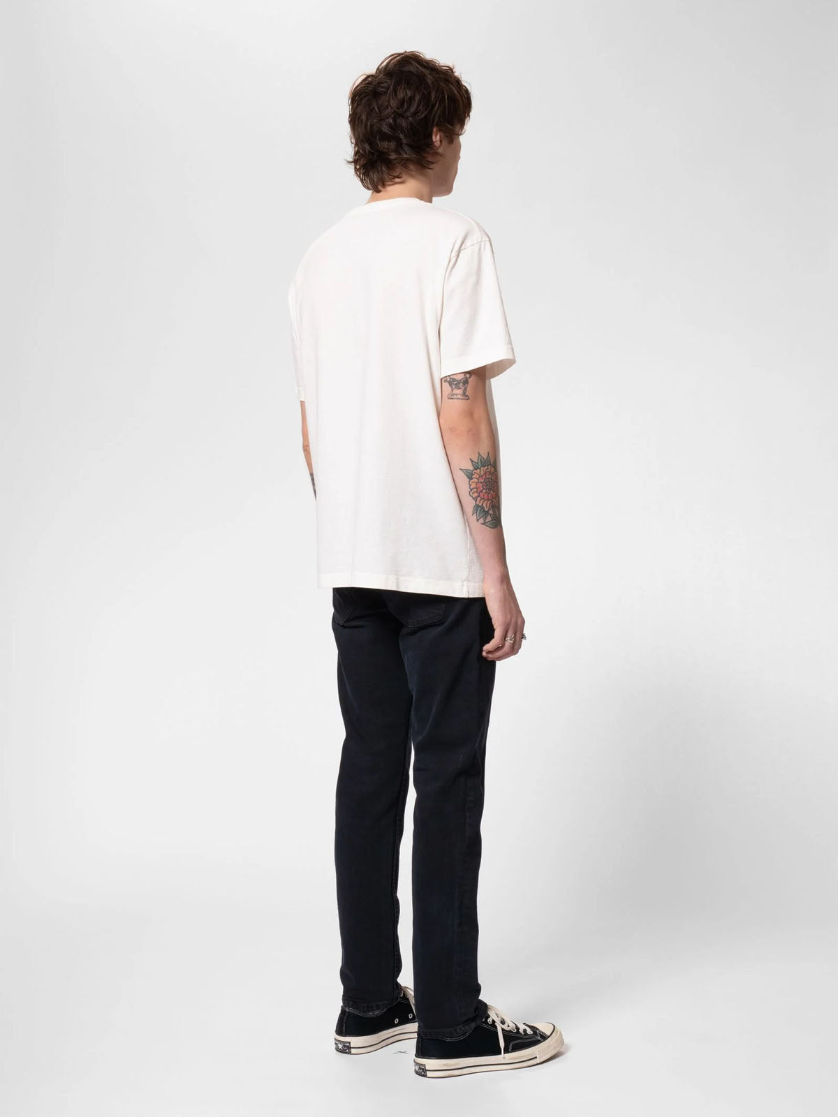 Nudie Jeans Co Lean Dean Black Skies L30