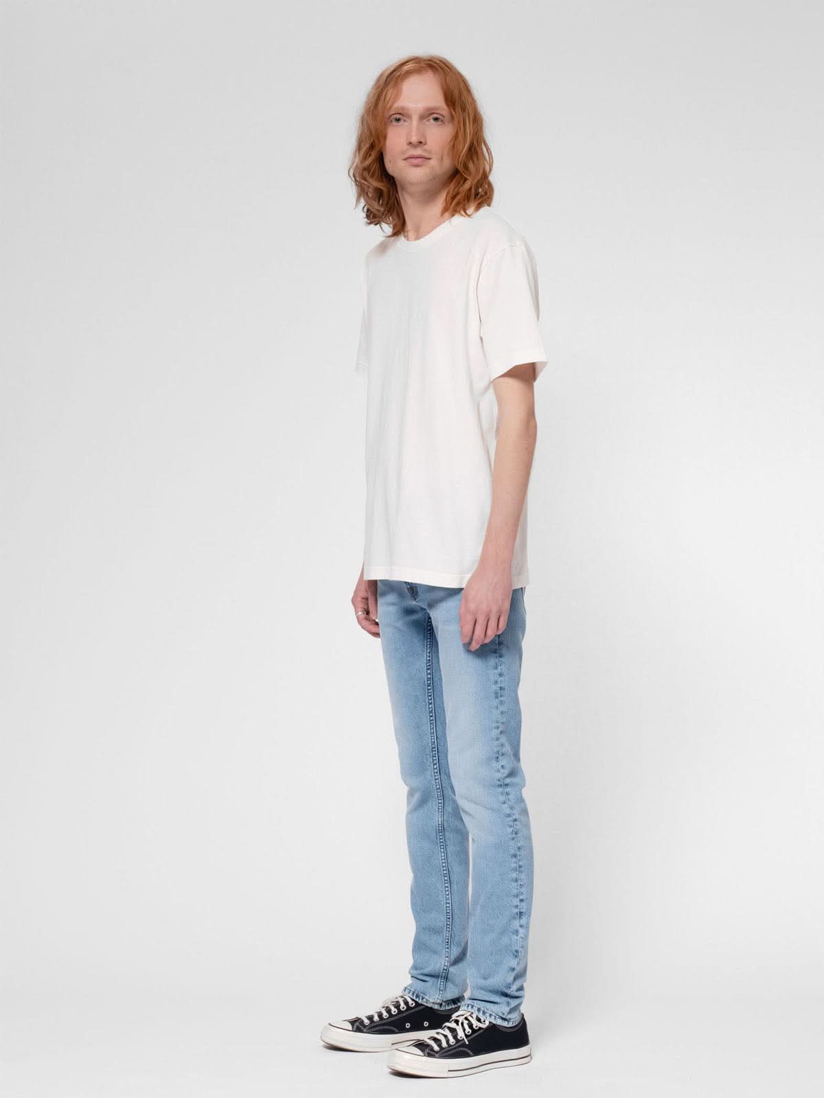 Nudie Jeans Co Lean Dean Warm Days Blue L32