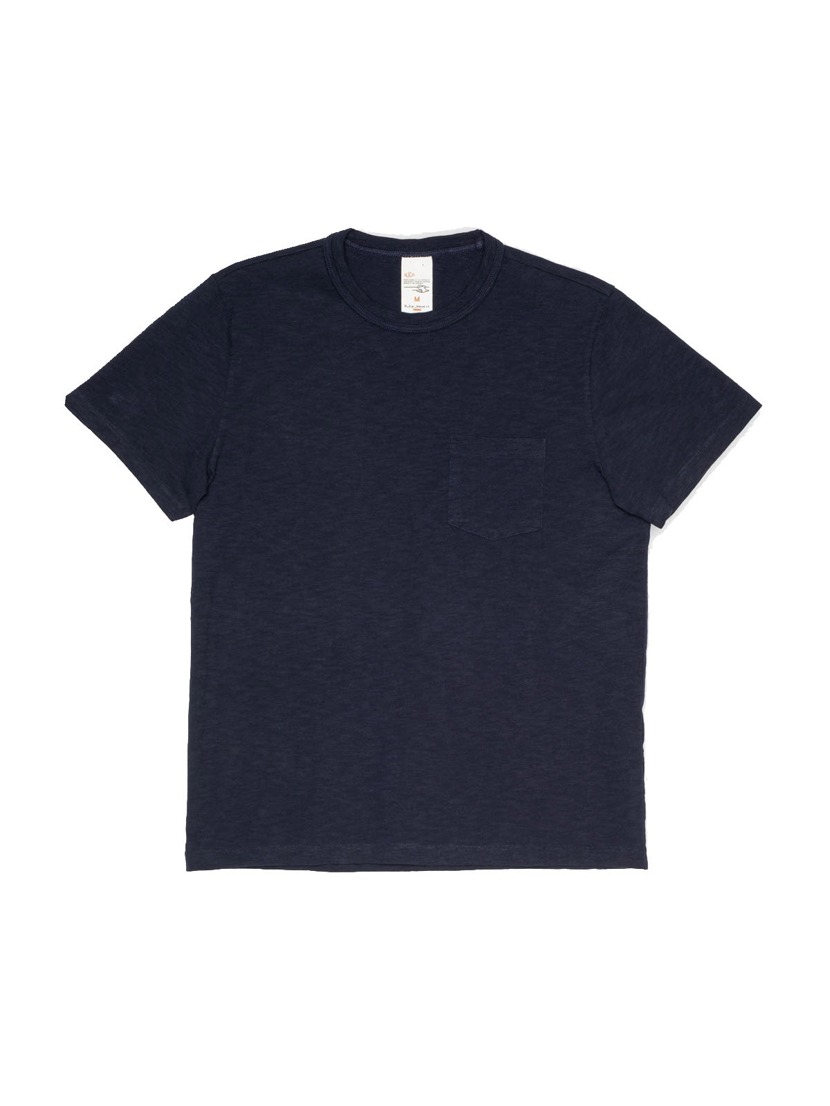 Nudie Jeans Co Roy Heavy Slub T-Shirt Blueberry