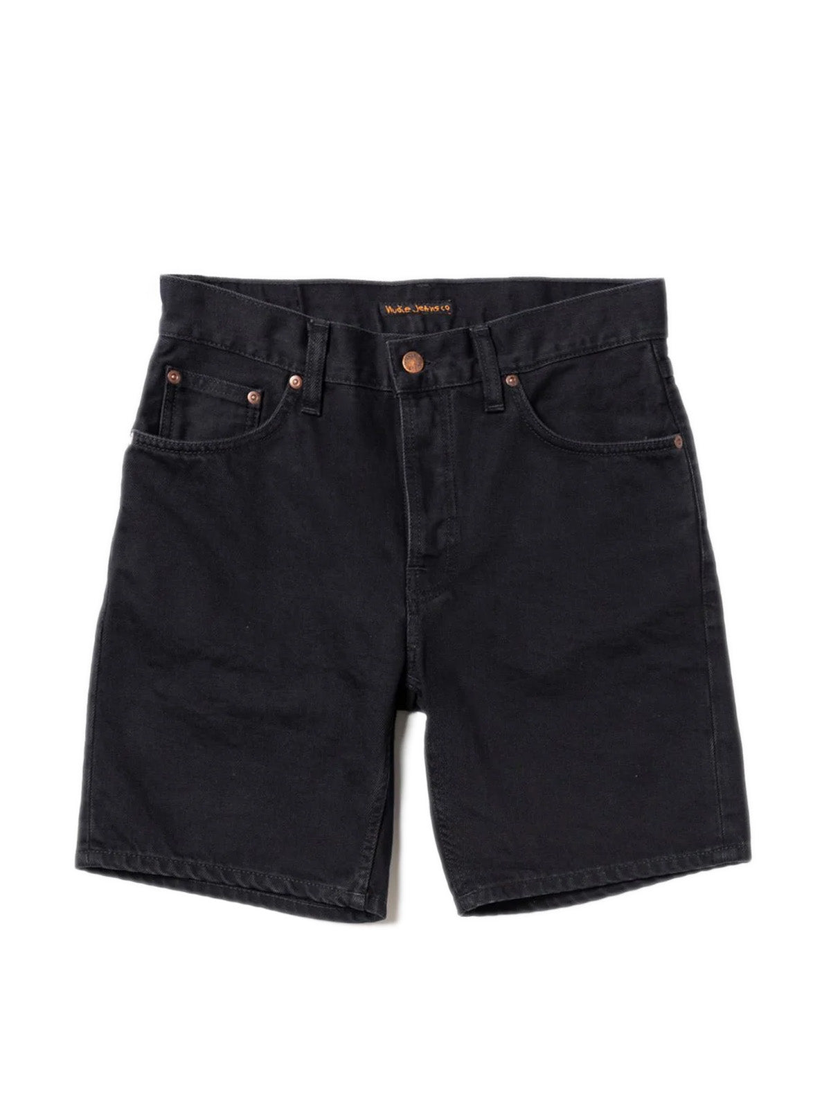 Nudie Jeans Co Seth Shorts Aged Black