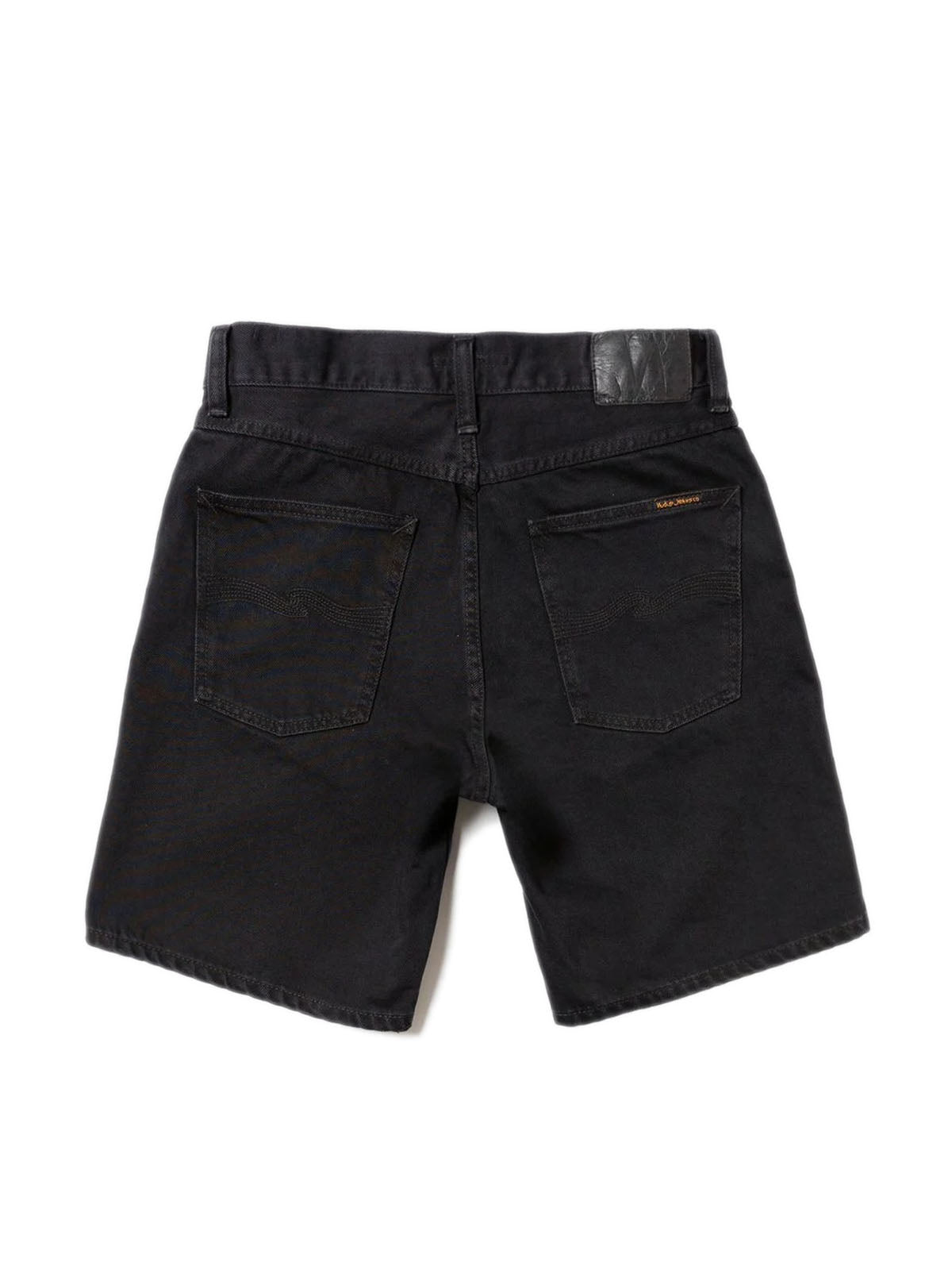Nudie Jeans Co Seth Shorts Aged Black