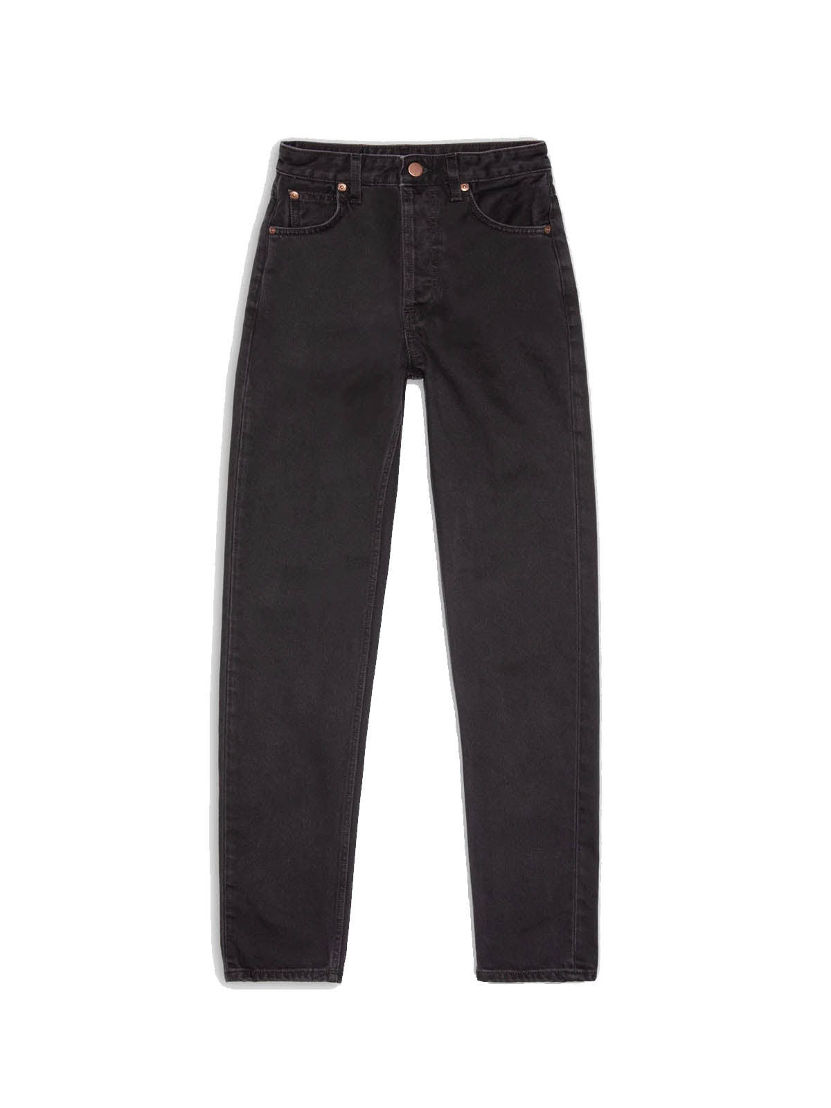 Nudie Jeans Co W's Breezy Britt Black Aged L28