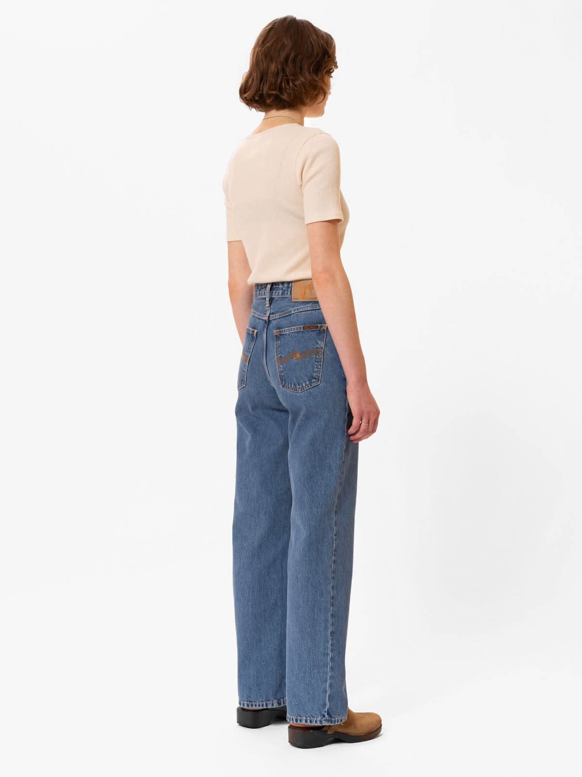 Nudie Jeans Co W's Clean Eileen Casual Blue L28