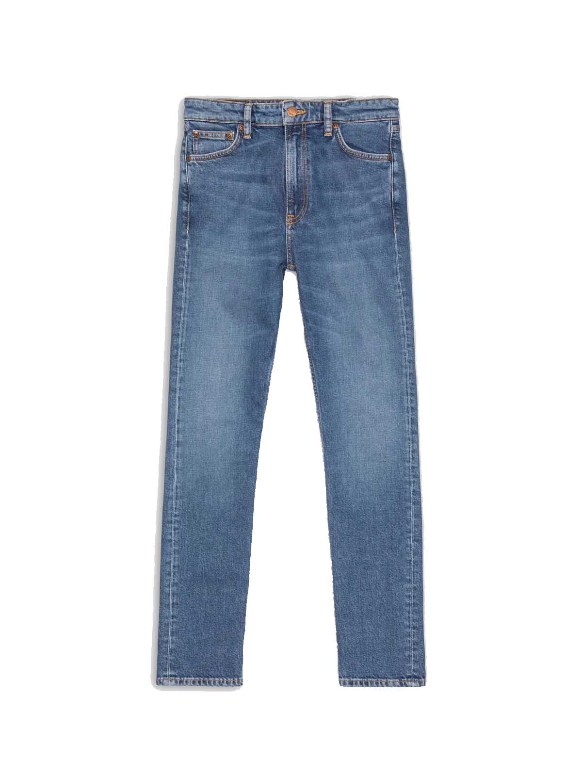 Nudie Jeans Co W's Mellow Mae Blue Mud L28