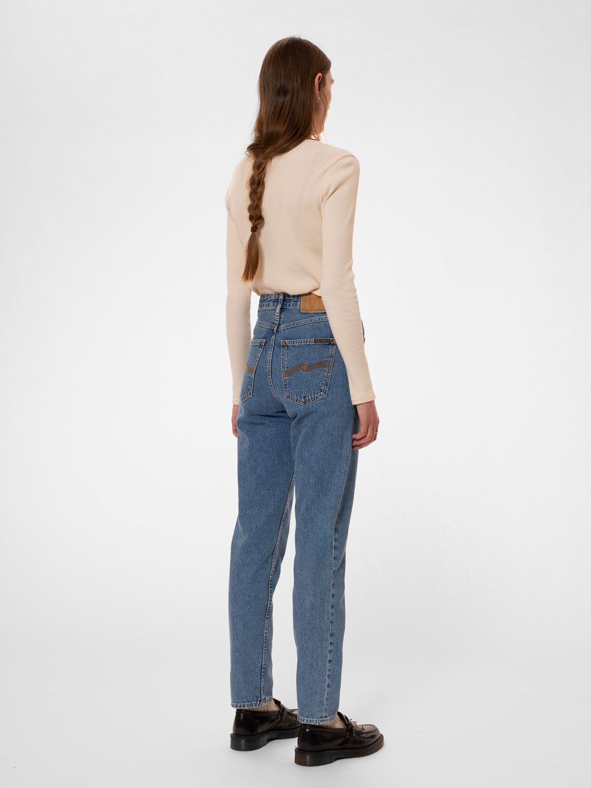Nudie Jeans Co W's Breezy Britt Casual Blue L28