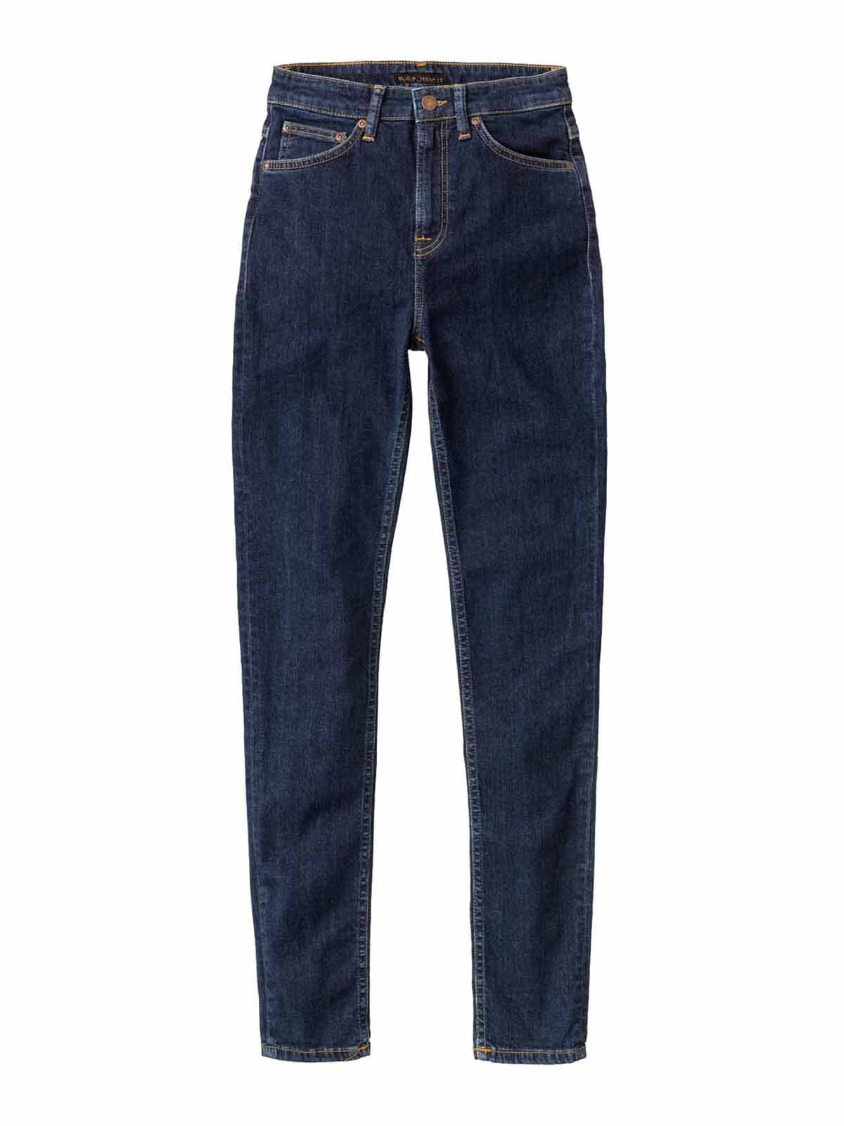 Nudie Jeans Co W's Hightop Tilde Blue Fantasy L28