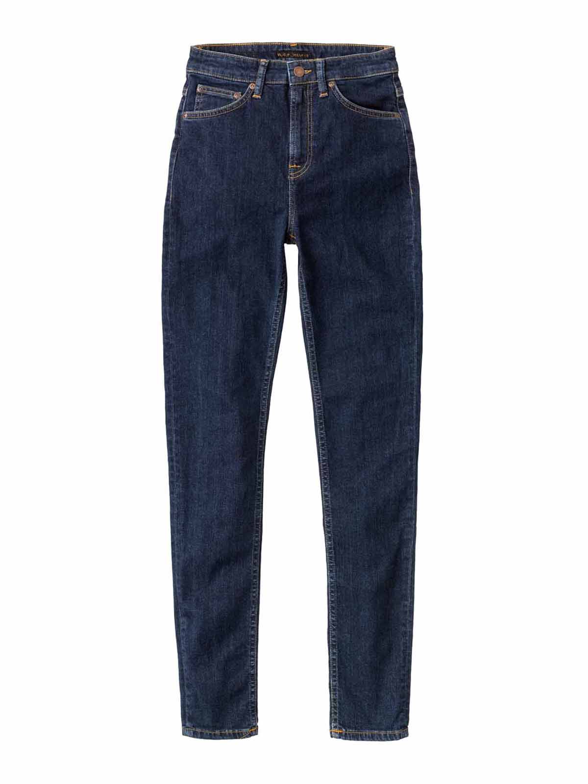 Nudie Jeans Co W's Hightop Tilde Blue Fantasy L28