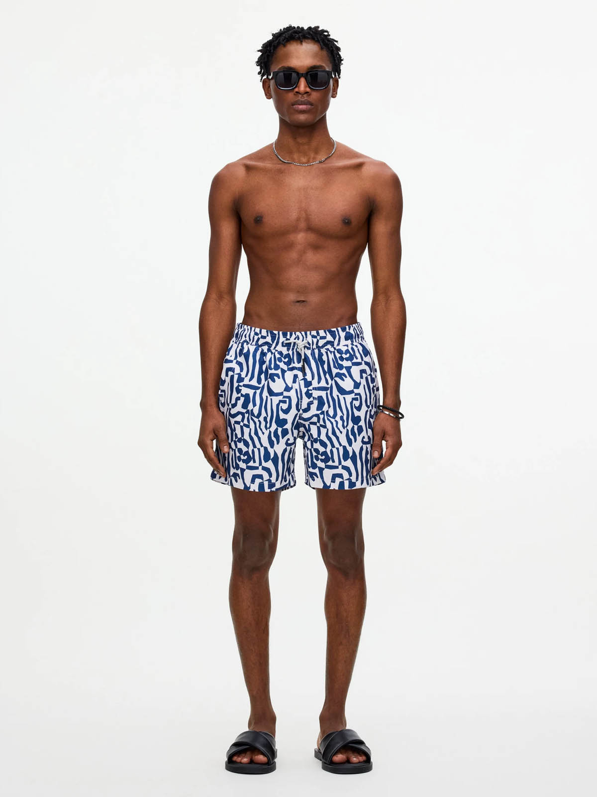 OAS Marbling Swim Shorts