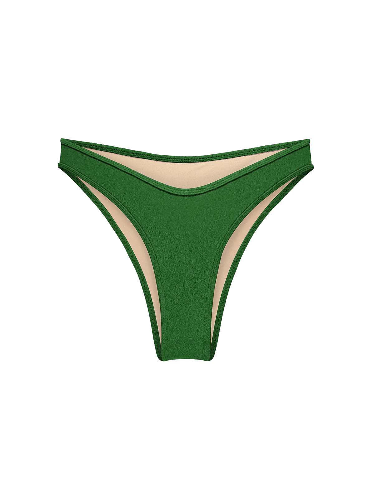 OY Surf Bikini Bottom Notos Dark Green Terry