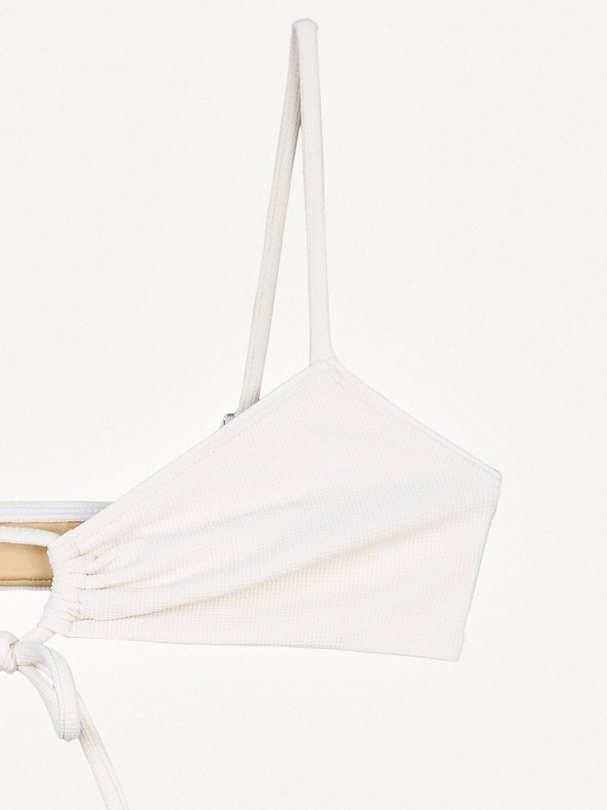 OY Surf Bikini Top Joran Cremeweiss Piqué