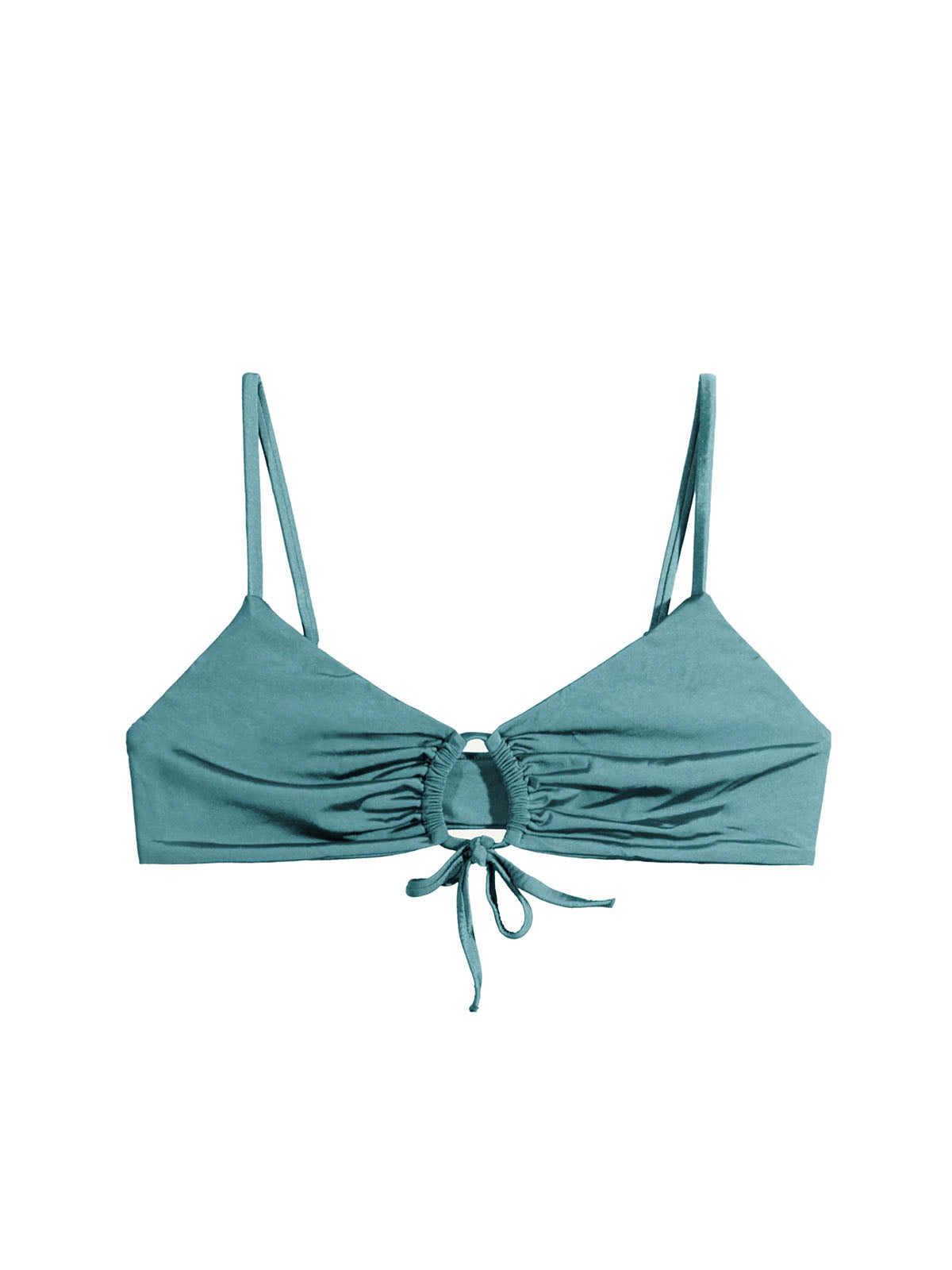 OY Surf Bikini Top Joran Eisblau Shiny