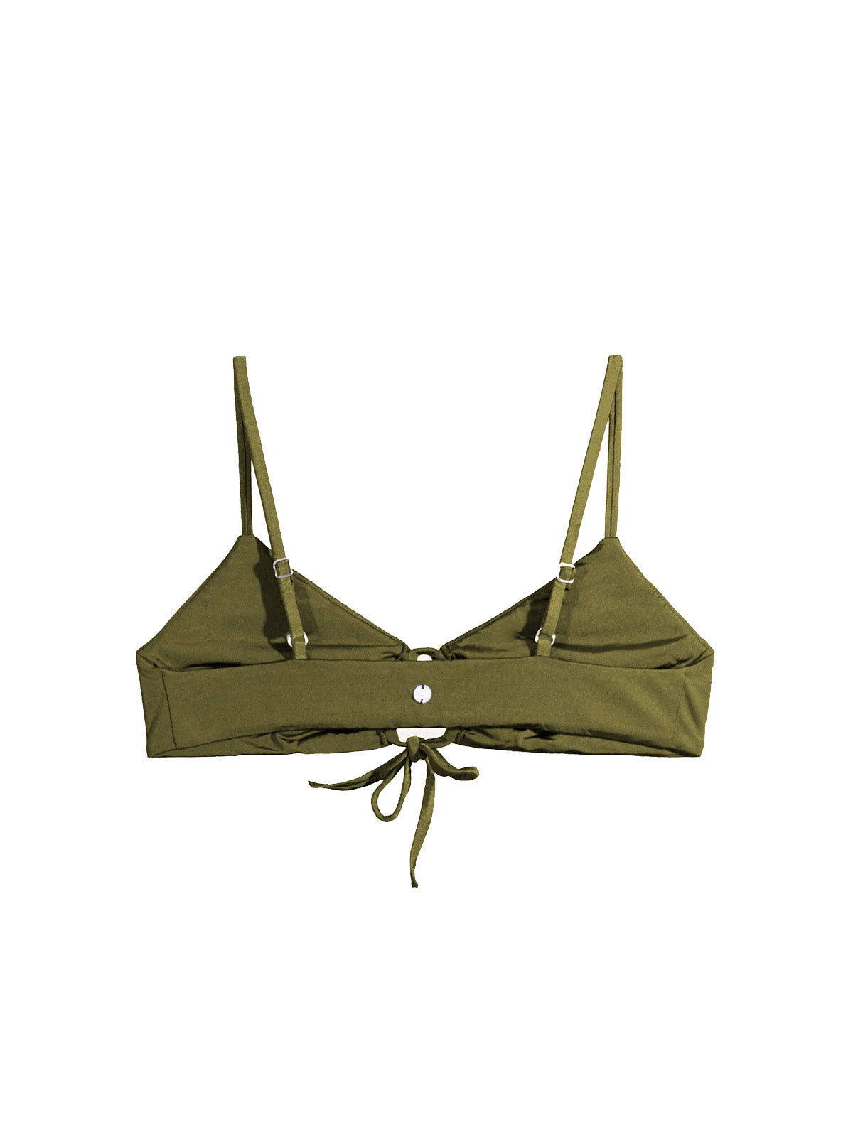 OY Surf Bikini Top Joran Piniengrün Shiny
