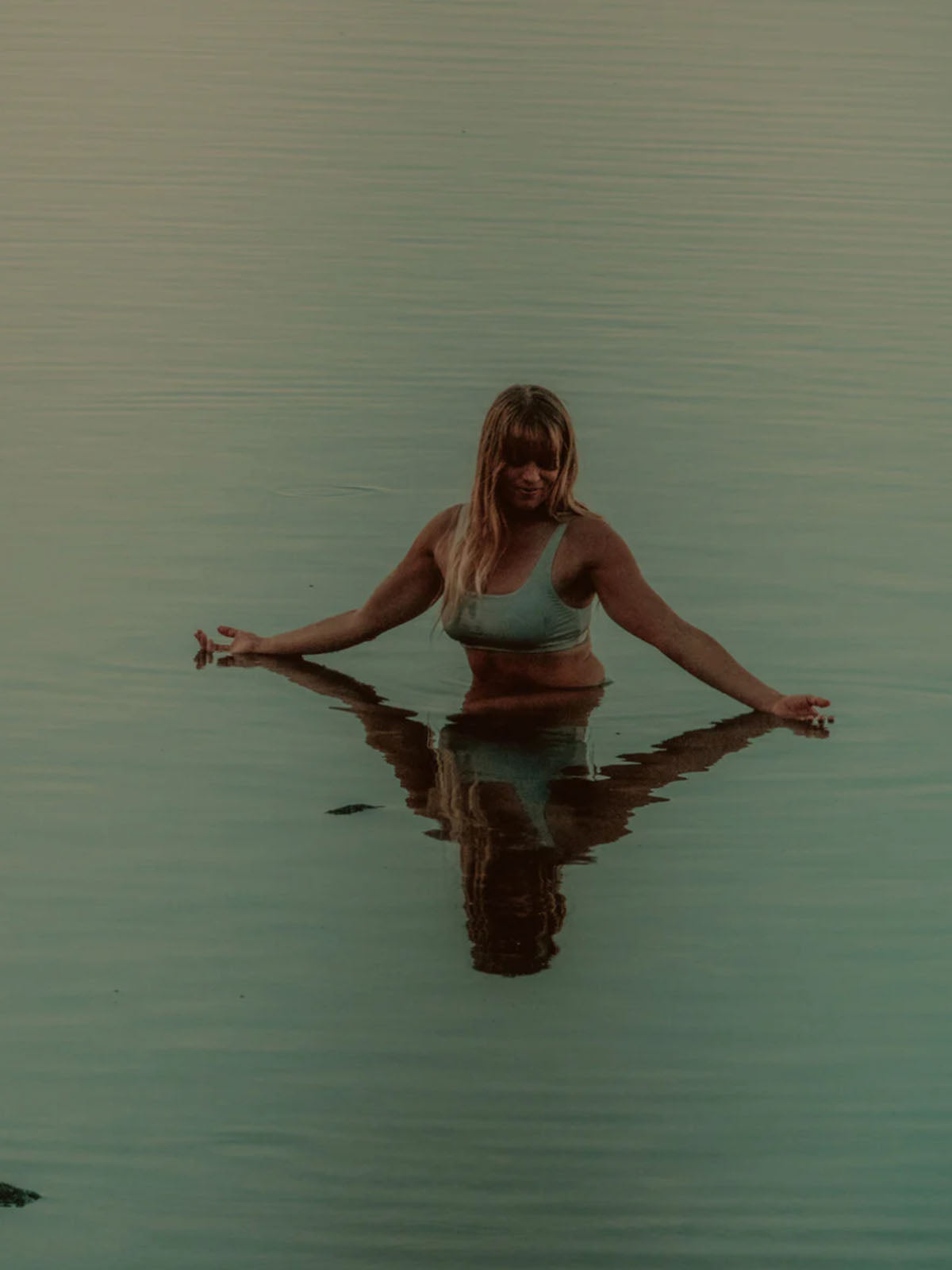 OY Surf Bikini Top Vento Silver Shiny