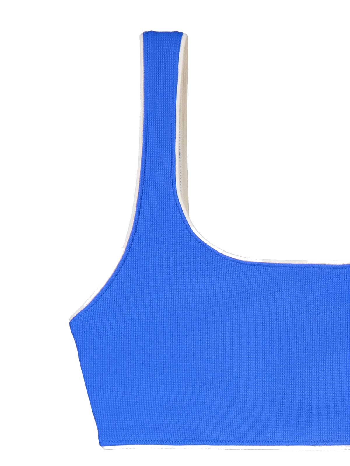 OY Surf Bikini Top Vento Tiefseeblau Piqué