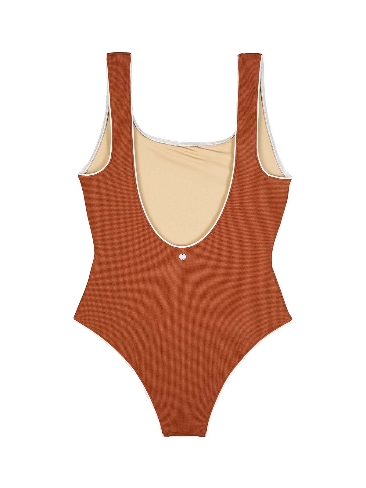 OY Surf Swimsuit Zephyr Kastanienbraun Piqué