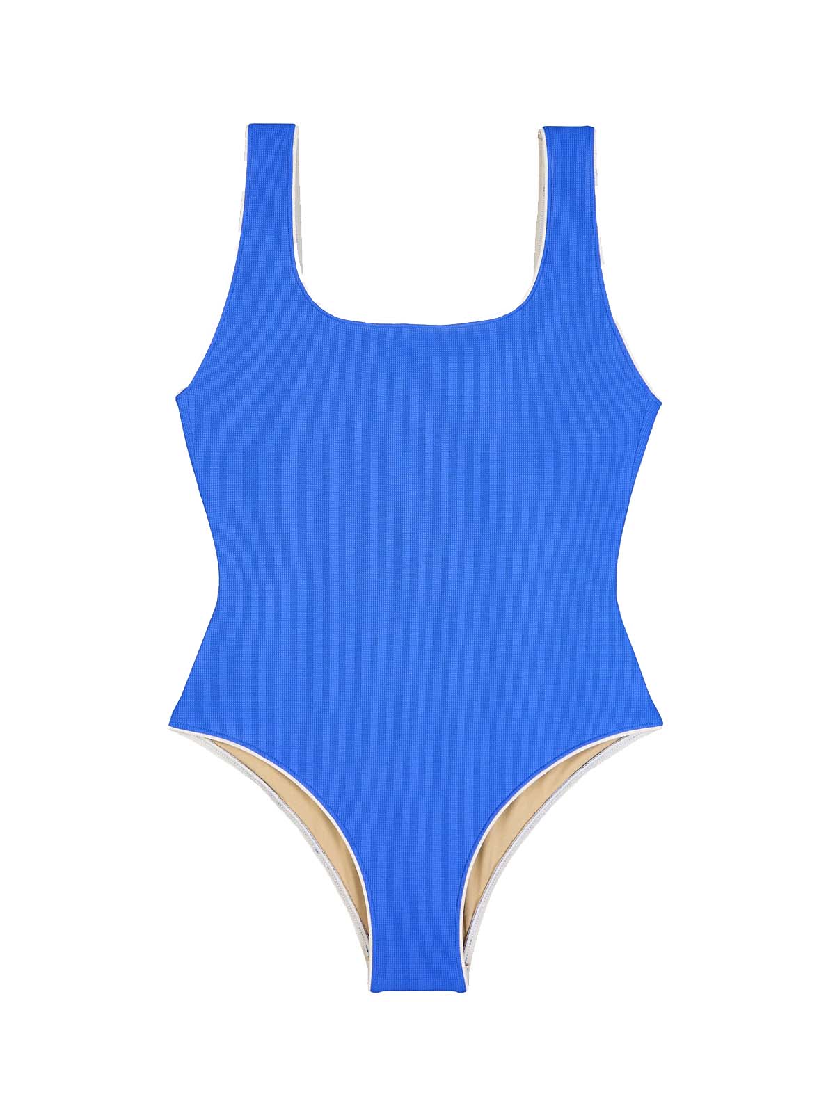 OY Surf Swimsuit Zephyr Tiefseeblau Piqué