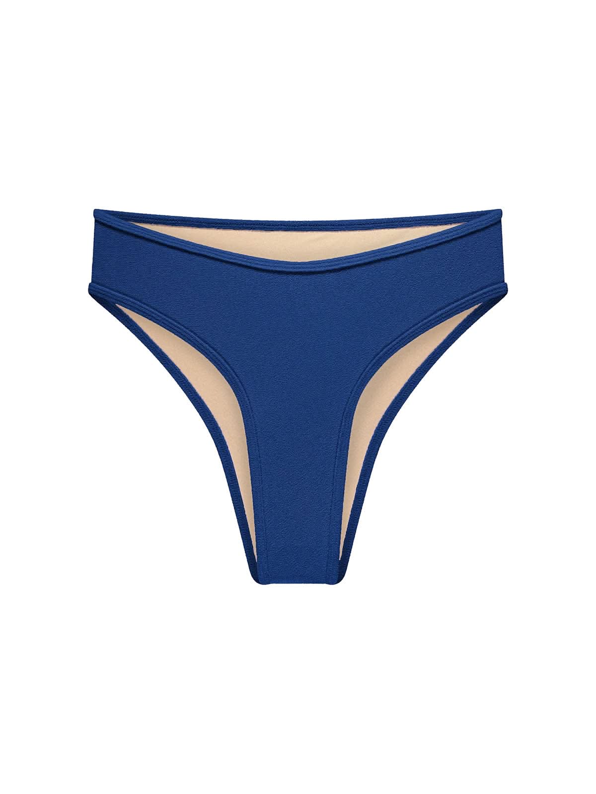 OY Surf Bikini Bottom Calima Dark Blue Terry
