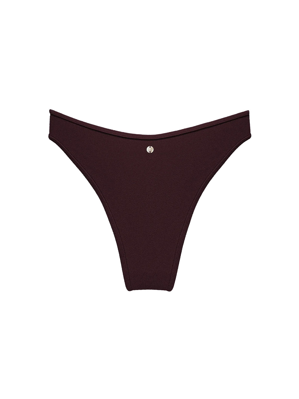 OY Surf Bikini Bottom Notos Dark Brown Terry