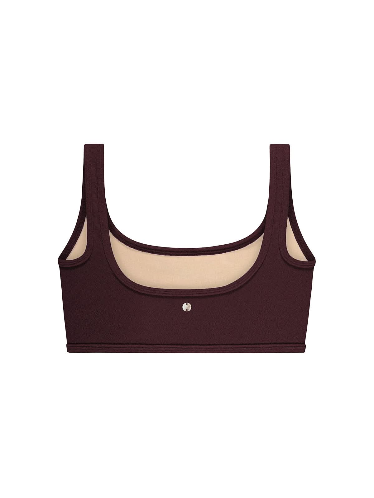 OY Surf Bikini Top Vento Dark Brown Terry