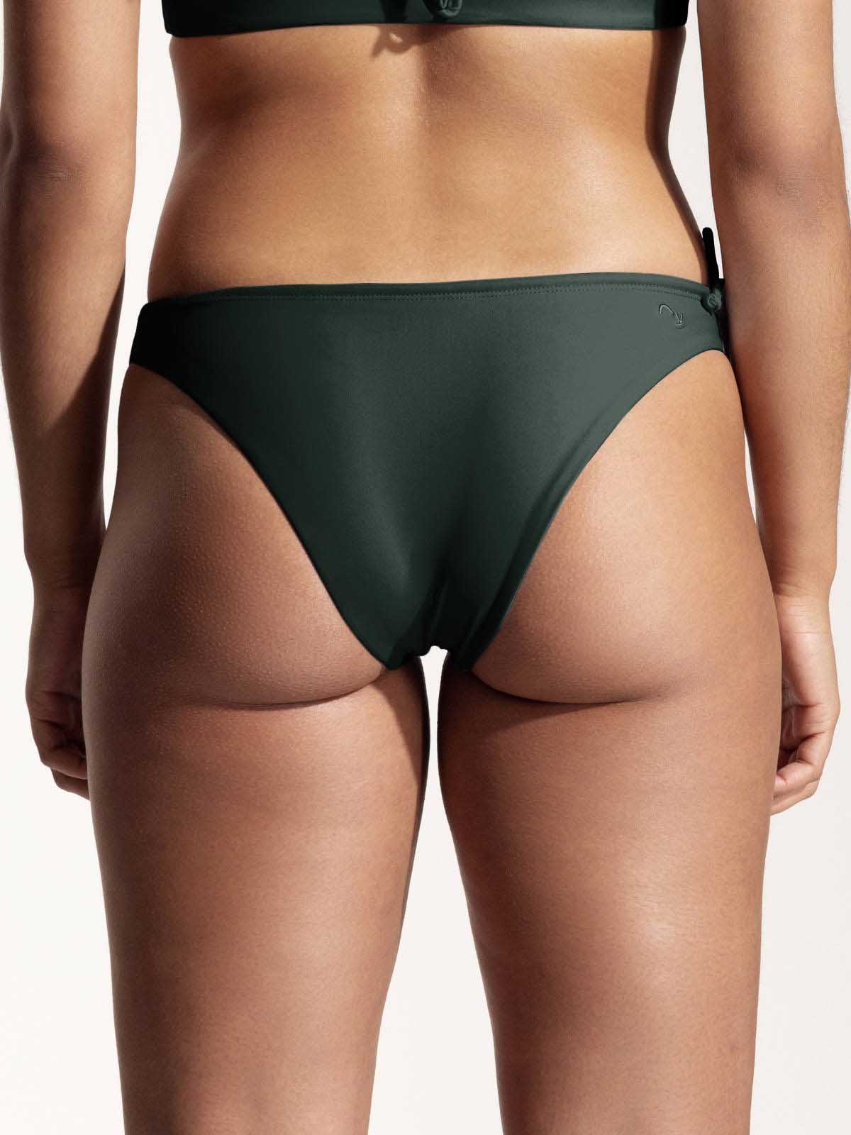 OY surf Surf Bikini Bottom Mako Nachtgrün Recycled Nylon