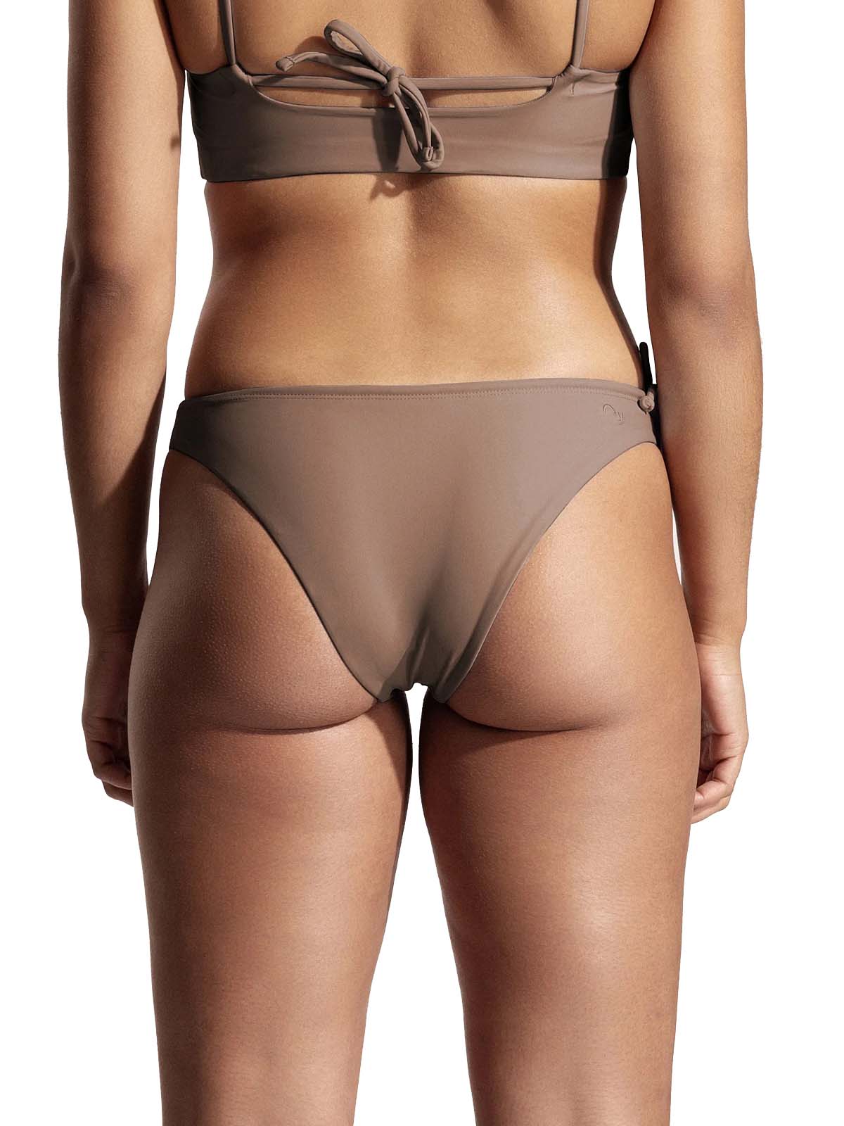 OY surf Surf Bikini Bottom Mako Braun Recycled Nylon