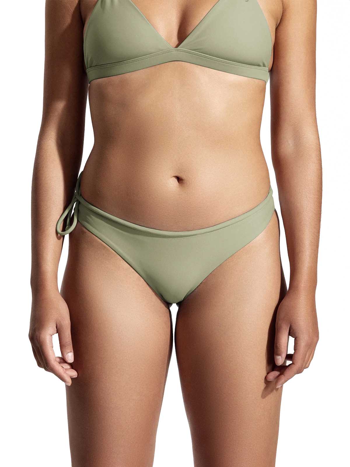 OY surf Surf Bikini Bottom Mako Salbeigrün Recycled Nylon