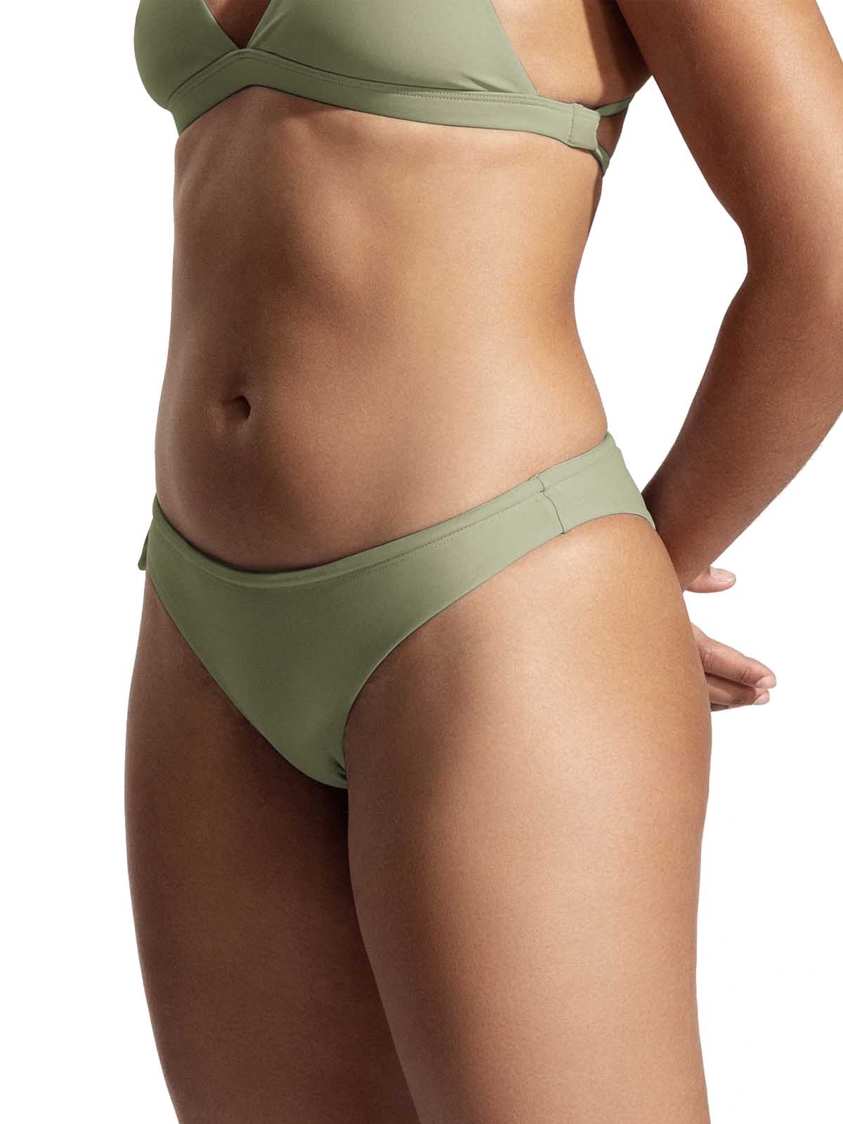OY surf Surf Bikini Bottom Mako Salbeigrün Recycled Nylon