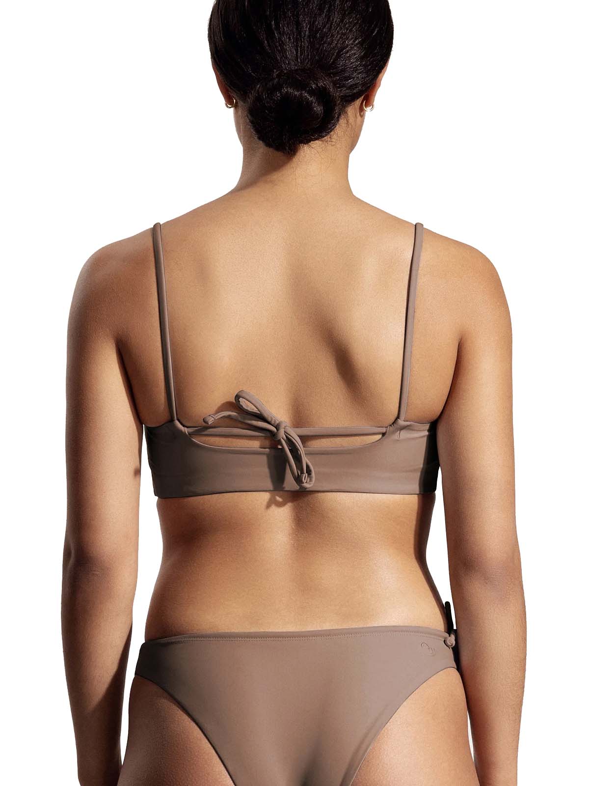 OY surf Surf Bikini Top Buri Braun Recycled Nylon