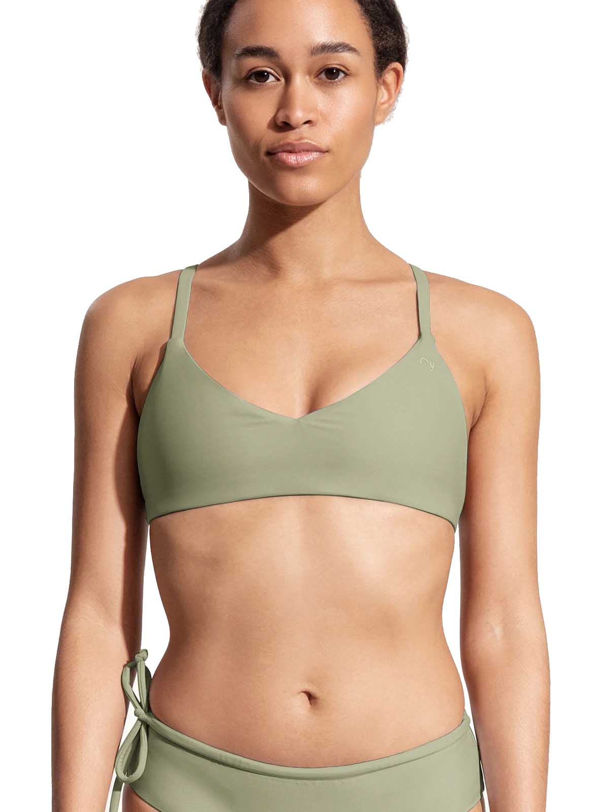OY surf Surf Bikini Top Dace Salbeigrün Recycled Nylon