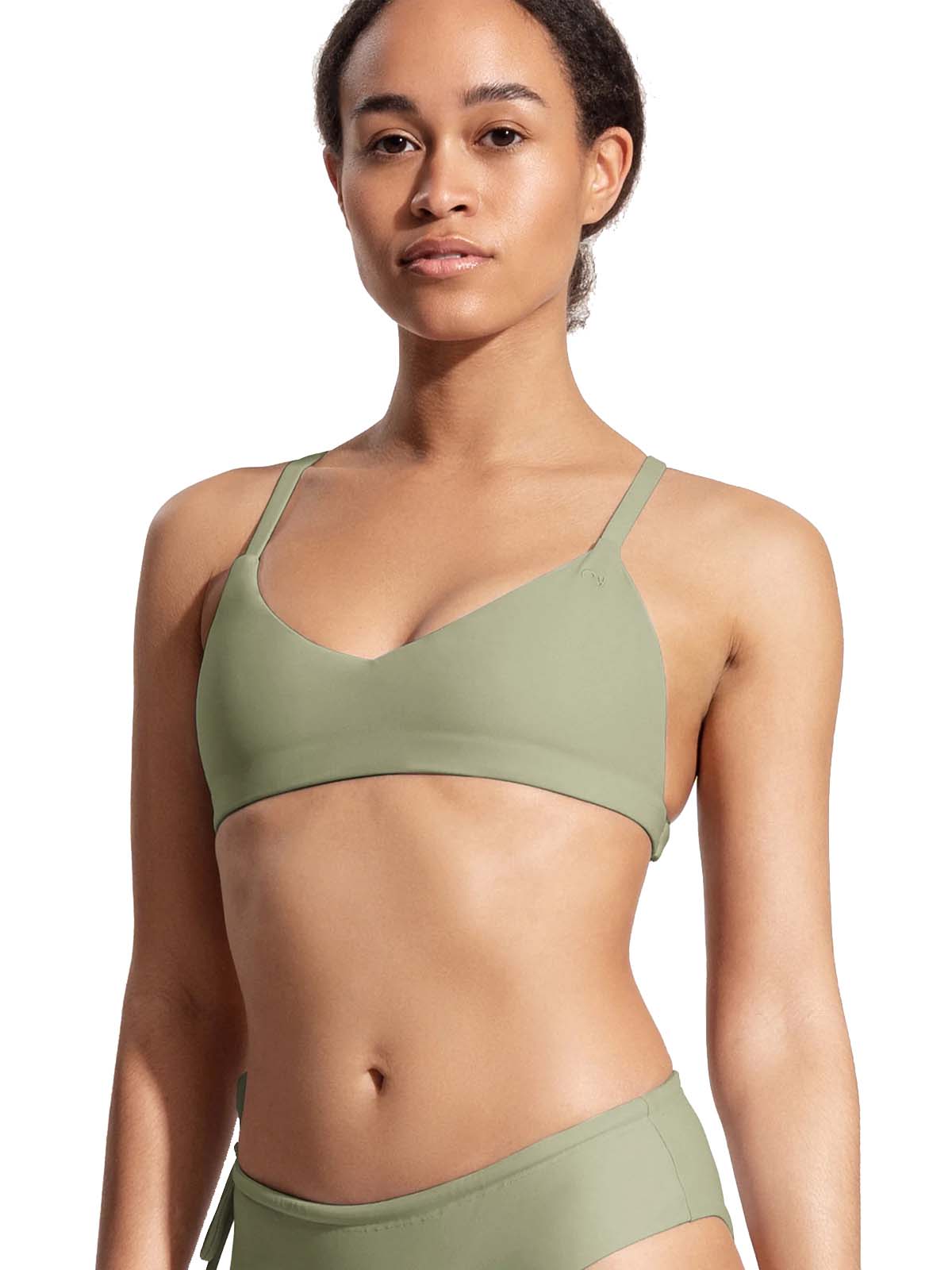 OY surf Surf Bikini Top Dace Salbeigrün Recycled Nylon