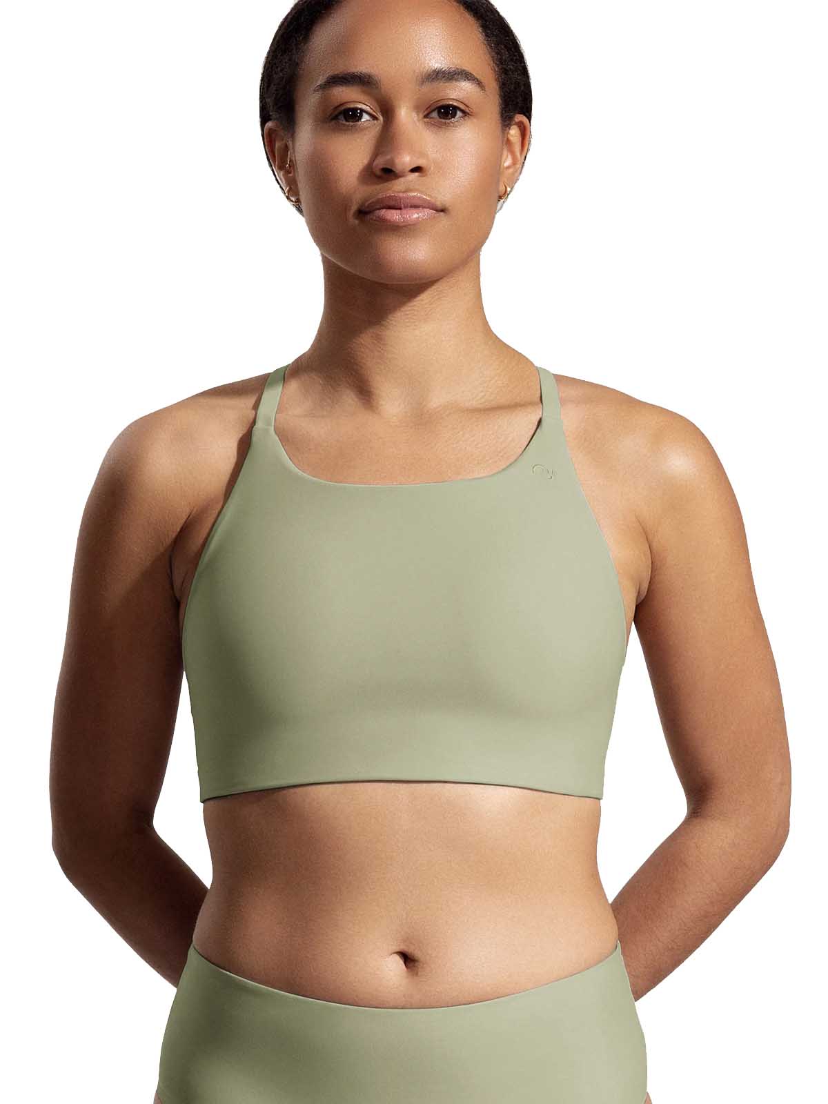 OY surf Surf Bikini Top Goby Salbeigrün Recycled Nylon