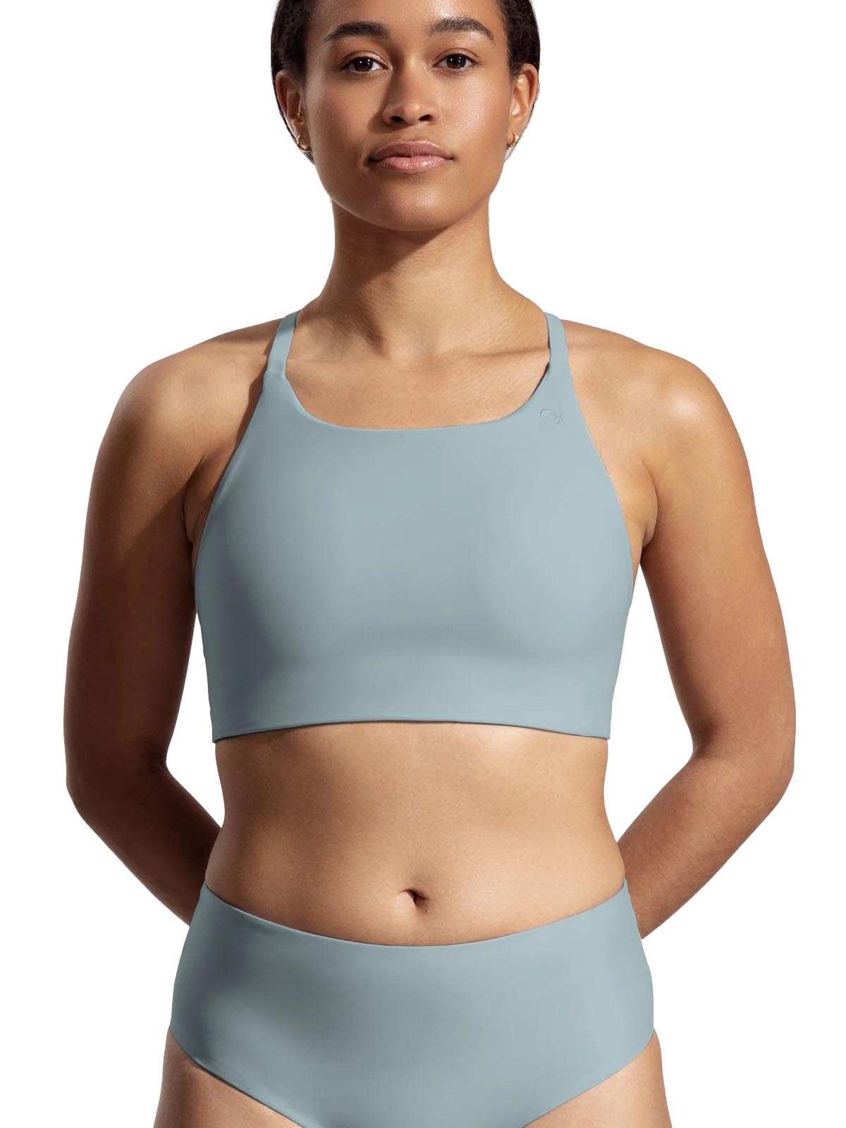 OY surf Surf Bikini Top Goby Eisblau Recycled Nylon