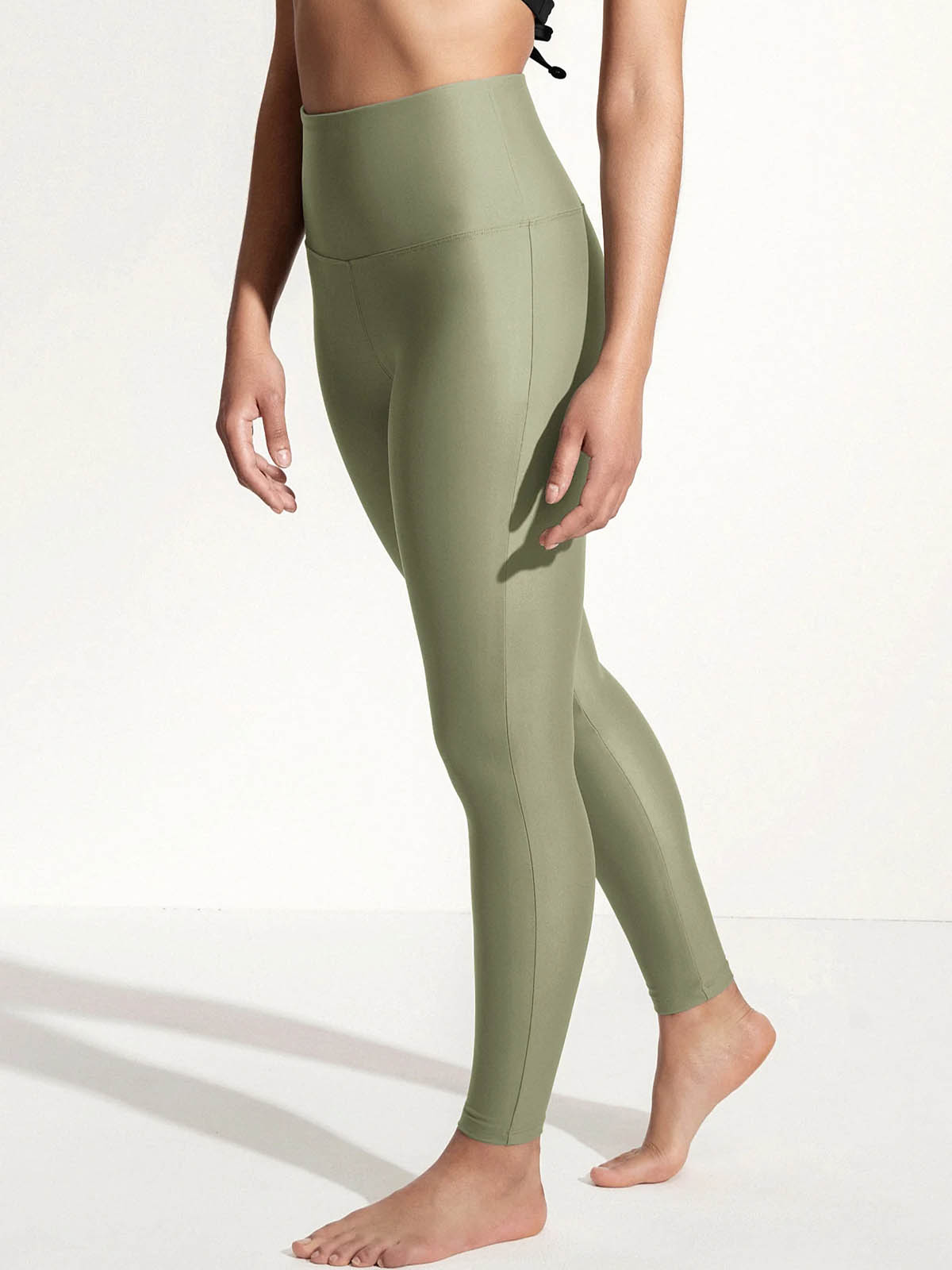 OY Surf Yoga Leggins Larimar Salbeigrün Recycled Nylon