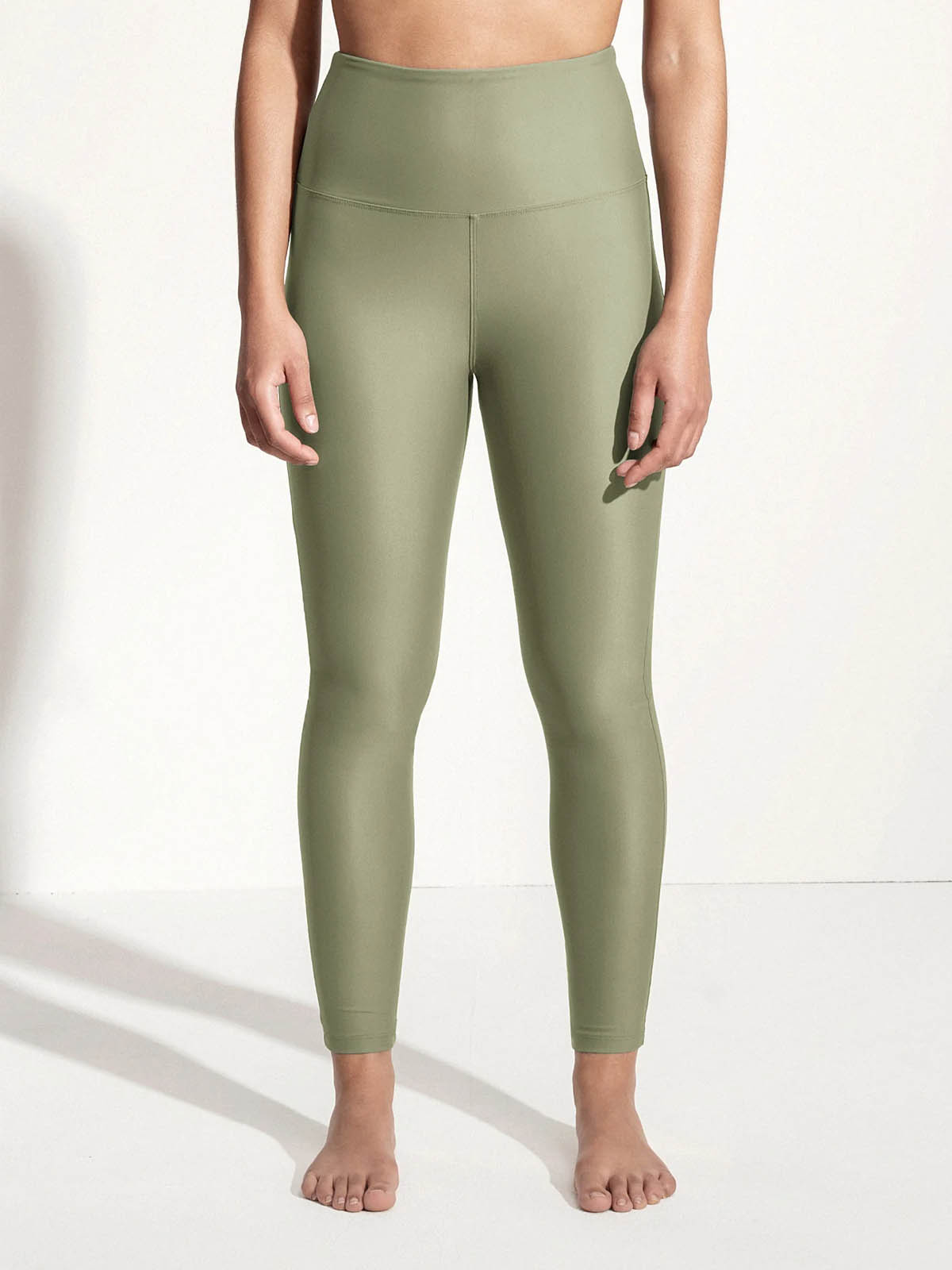 OY Surf Yoga Leggins Larimar Salbeigrün Recycled Nylon