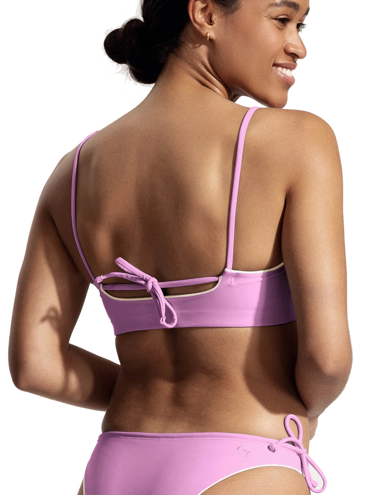 OY surf Surf Bikini Top Buri Baby Pink