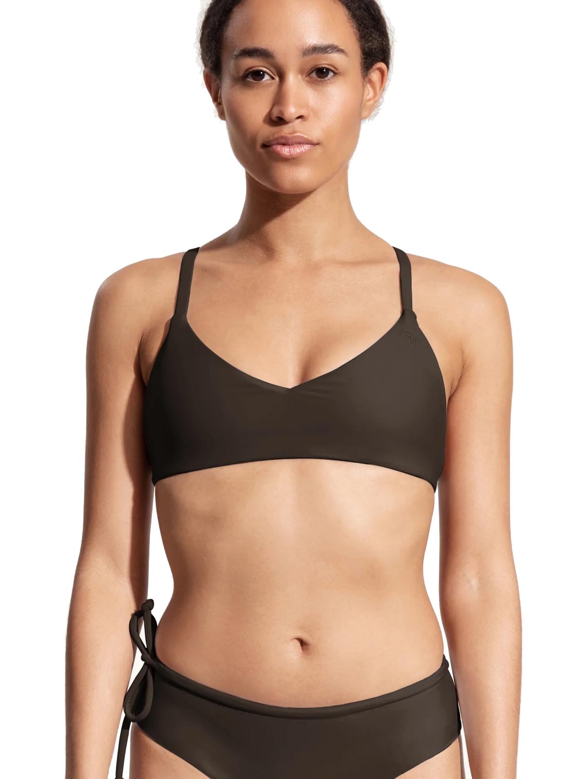 OY surf Surf Bikini Top Dace Dunkelbraun