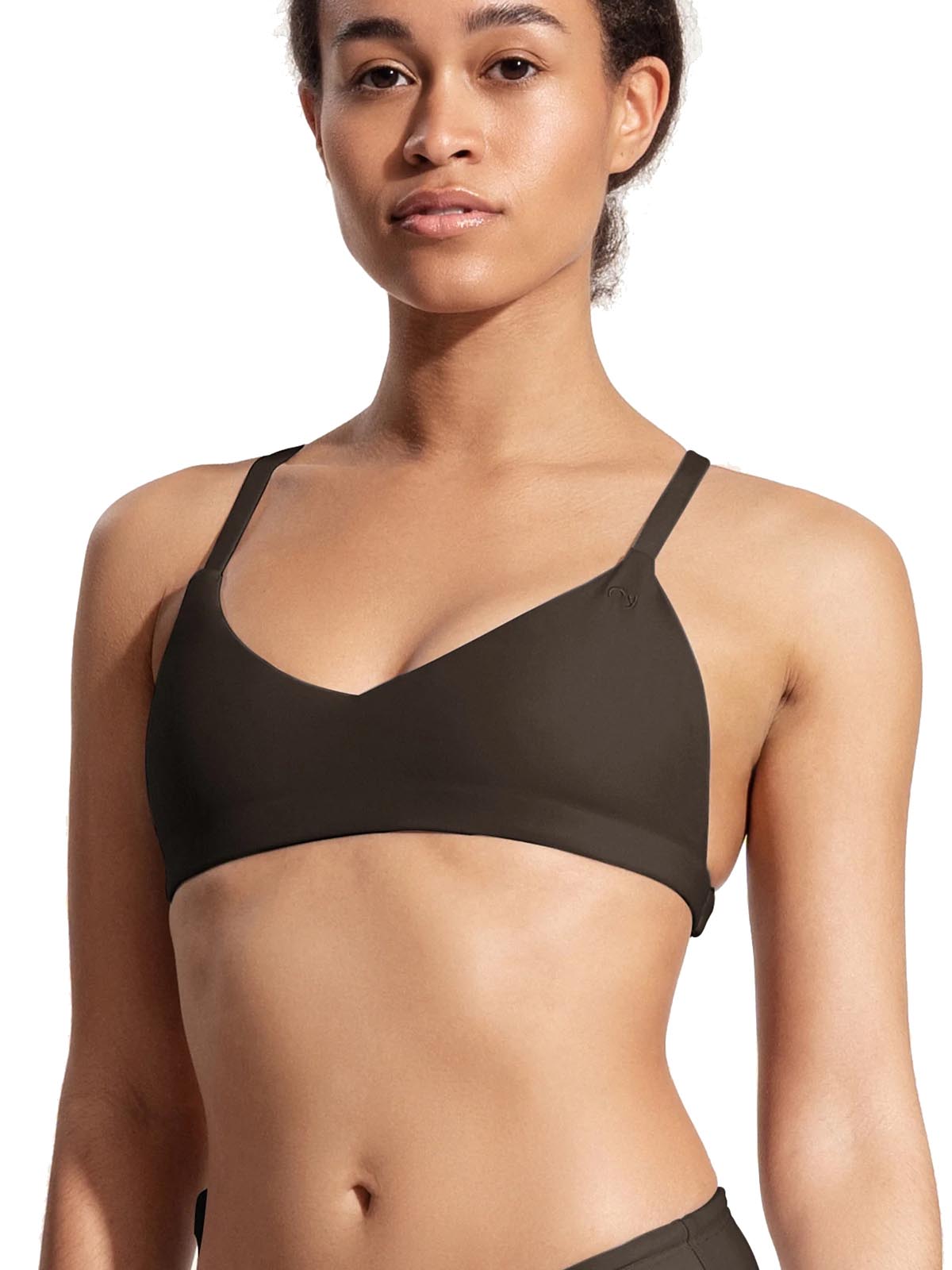 OY surf Surf Bikini Top Dace Dunkelbraun