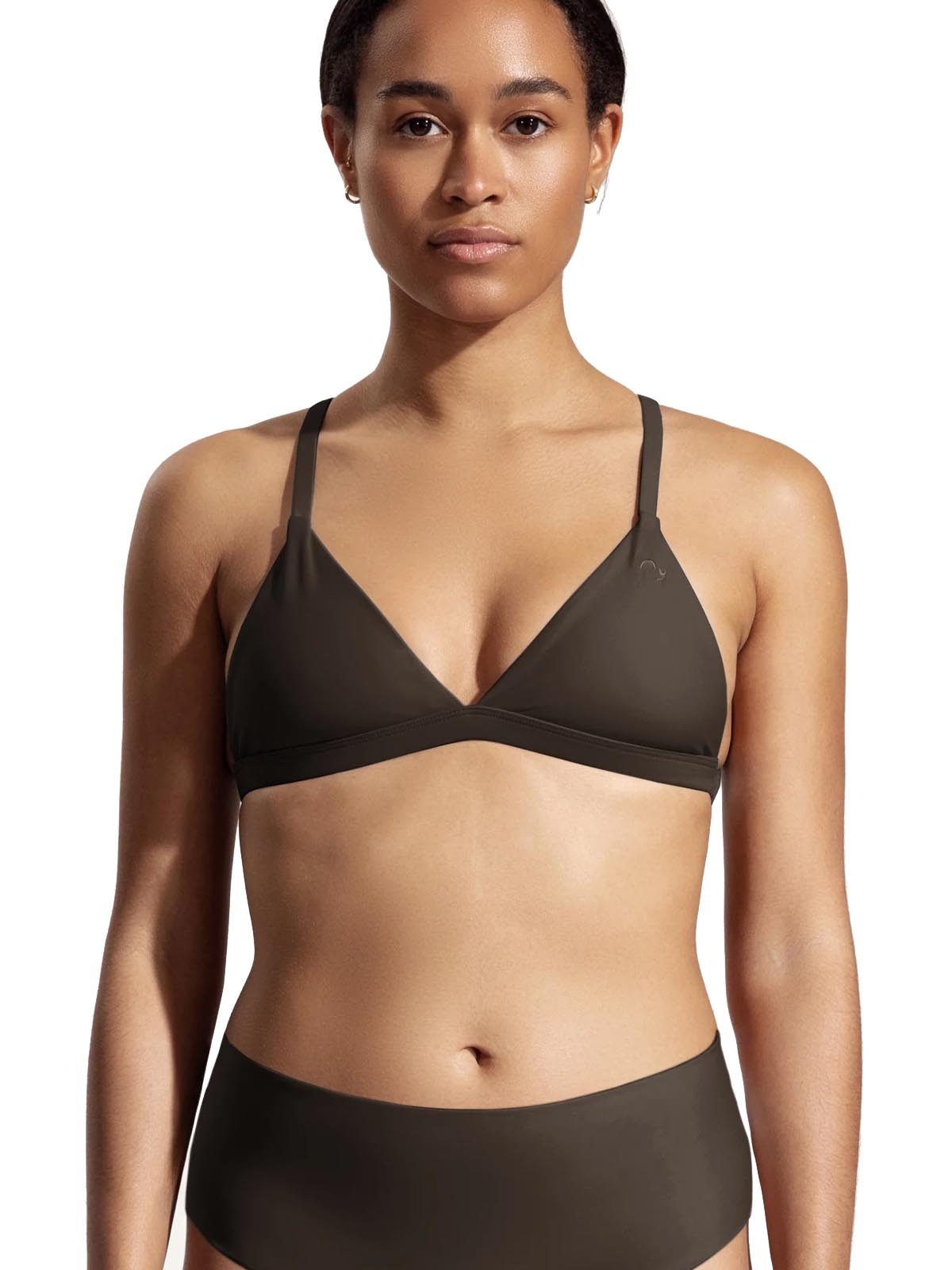 OY surf Surf Bikini Top Esox Dunkelbraun