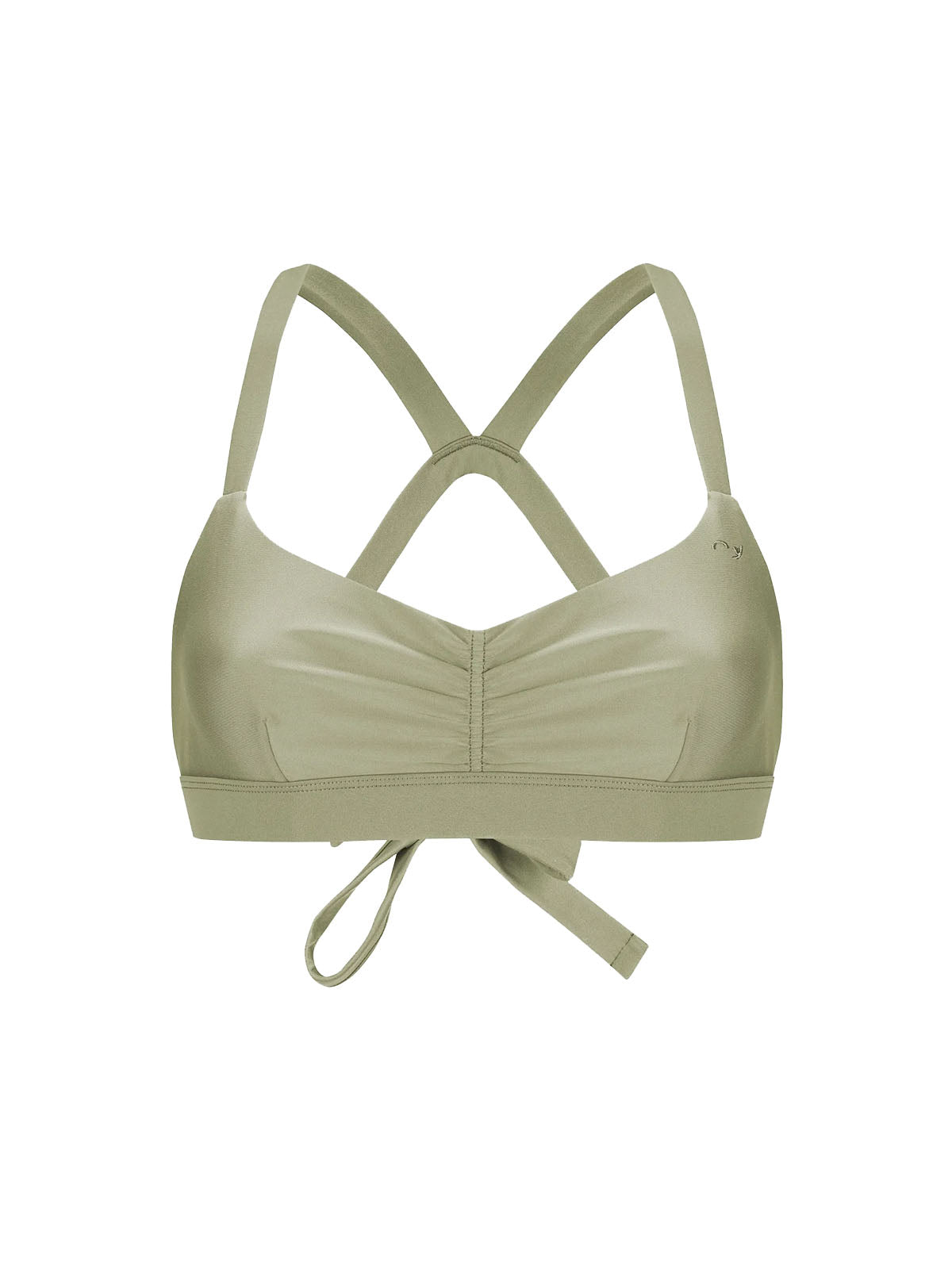 OY surf Surf Bikini Top Hoki Salbeigrün Recycled Nylon