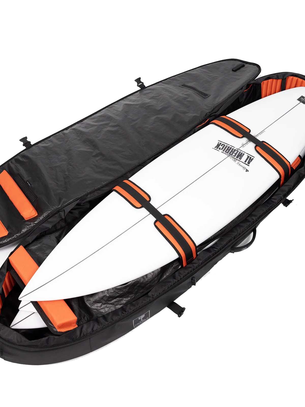 Ocean & Earth Apex Triple Wheel Fish- / Shortboard Cover 6’4 Black