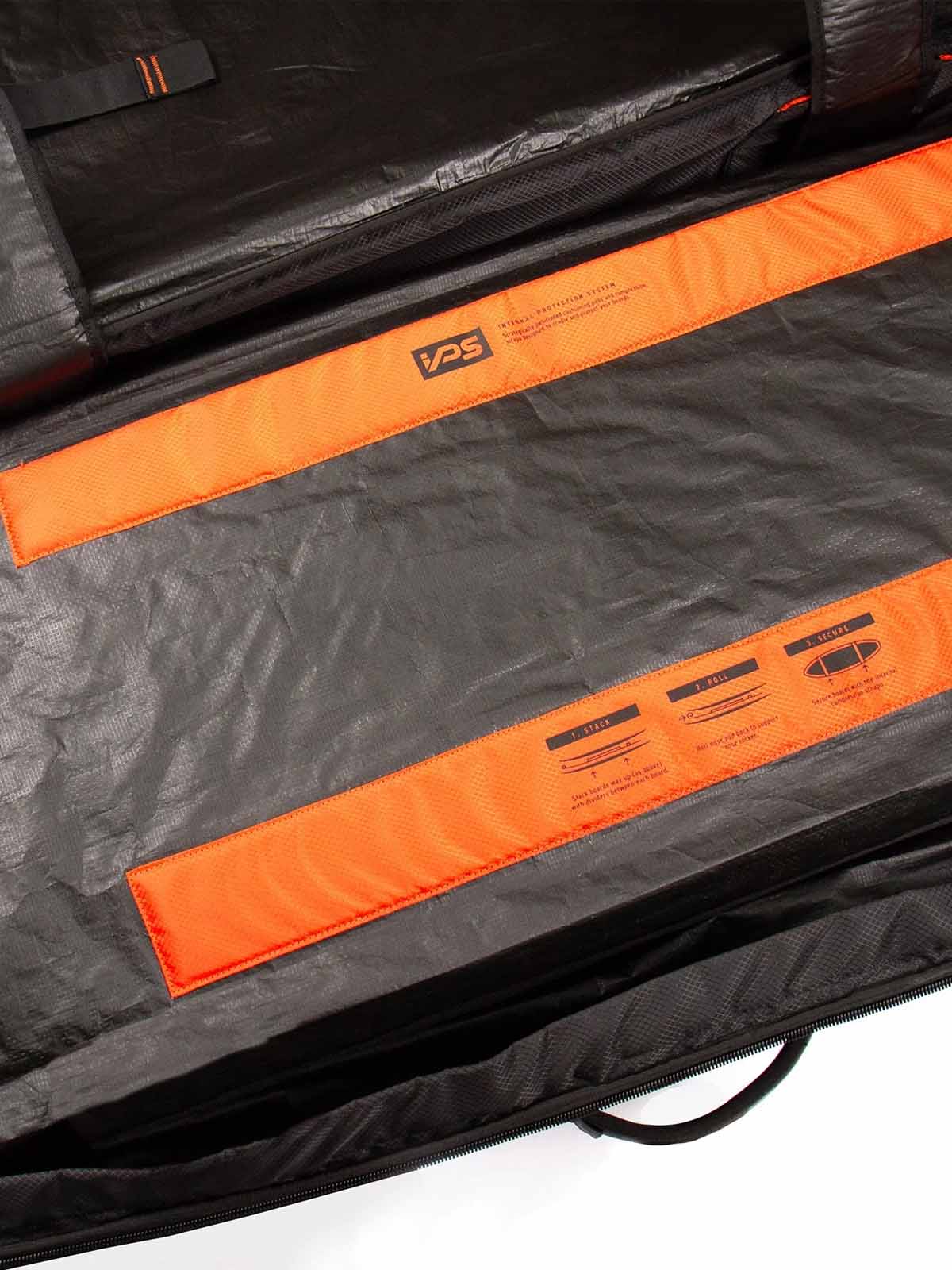 Ocean & Earth Apex Triple Wheel Fish- / Shortboard Cover 6’4 Black