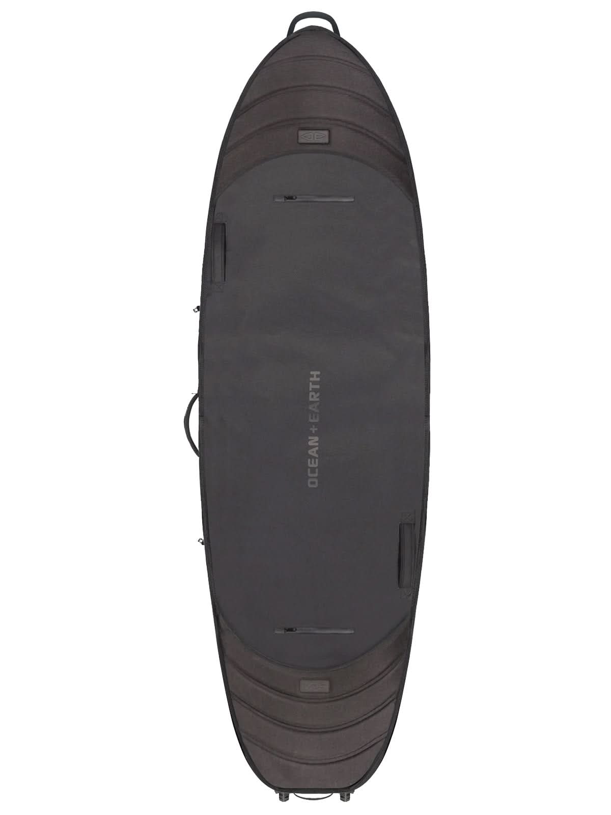 Ocean & Earth Apex Triple Wheel Fish- / Shortboard Cover 6’8 Black